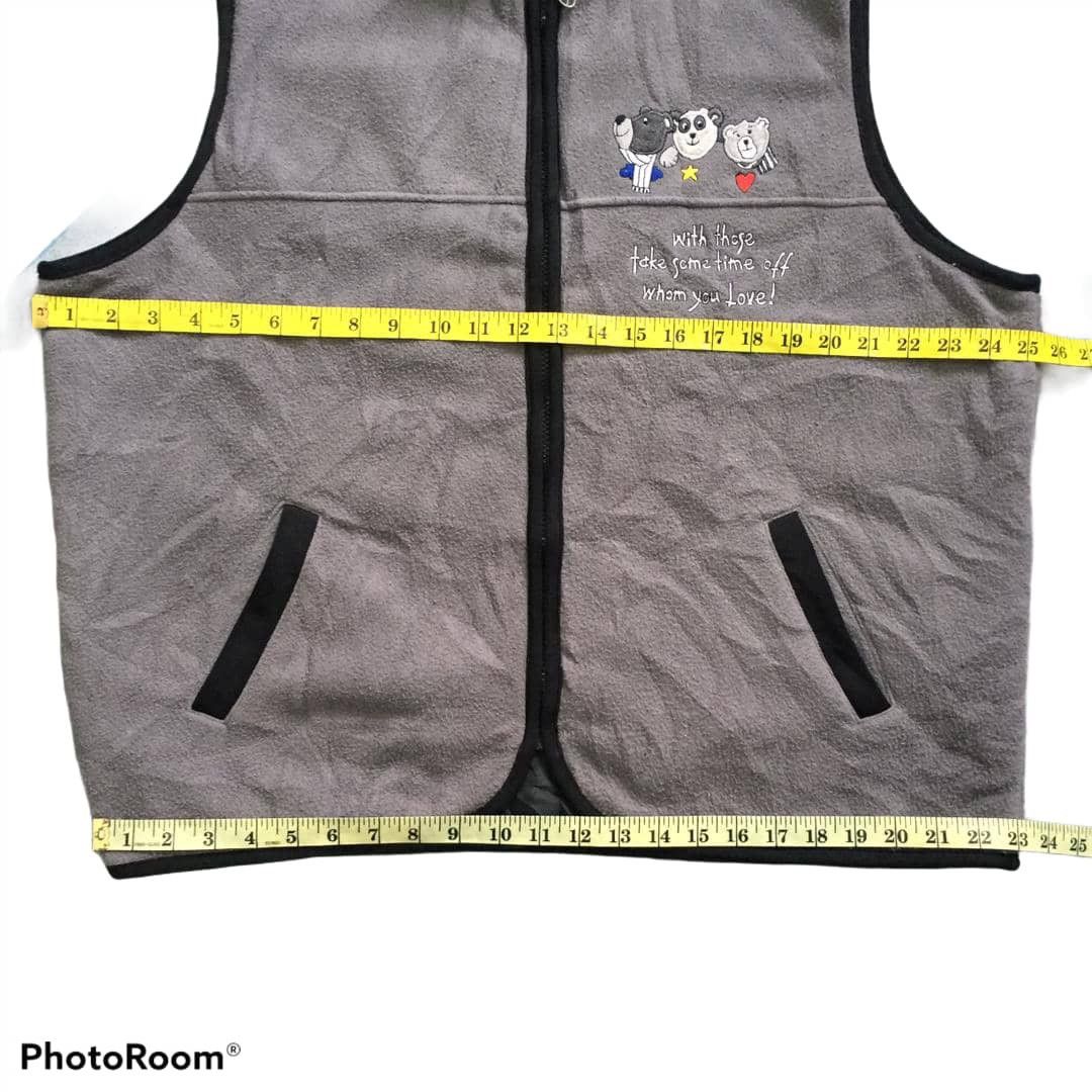 Jean Charles De Castelbajac LASTDROP#Vest Fleece Jean Charles De Castelbajac MadeInJapan Size US XL / EU 56 / 4 - 7 Thumbnail