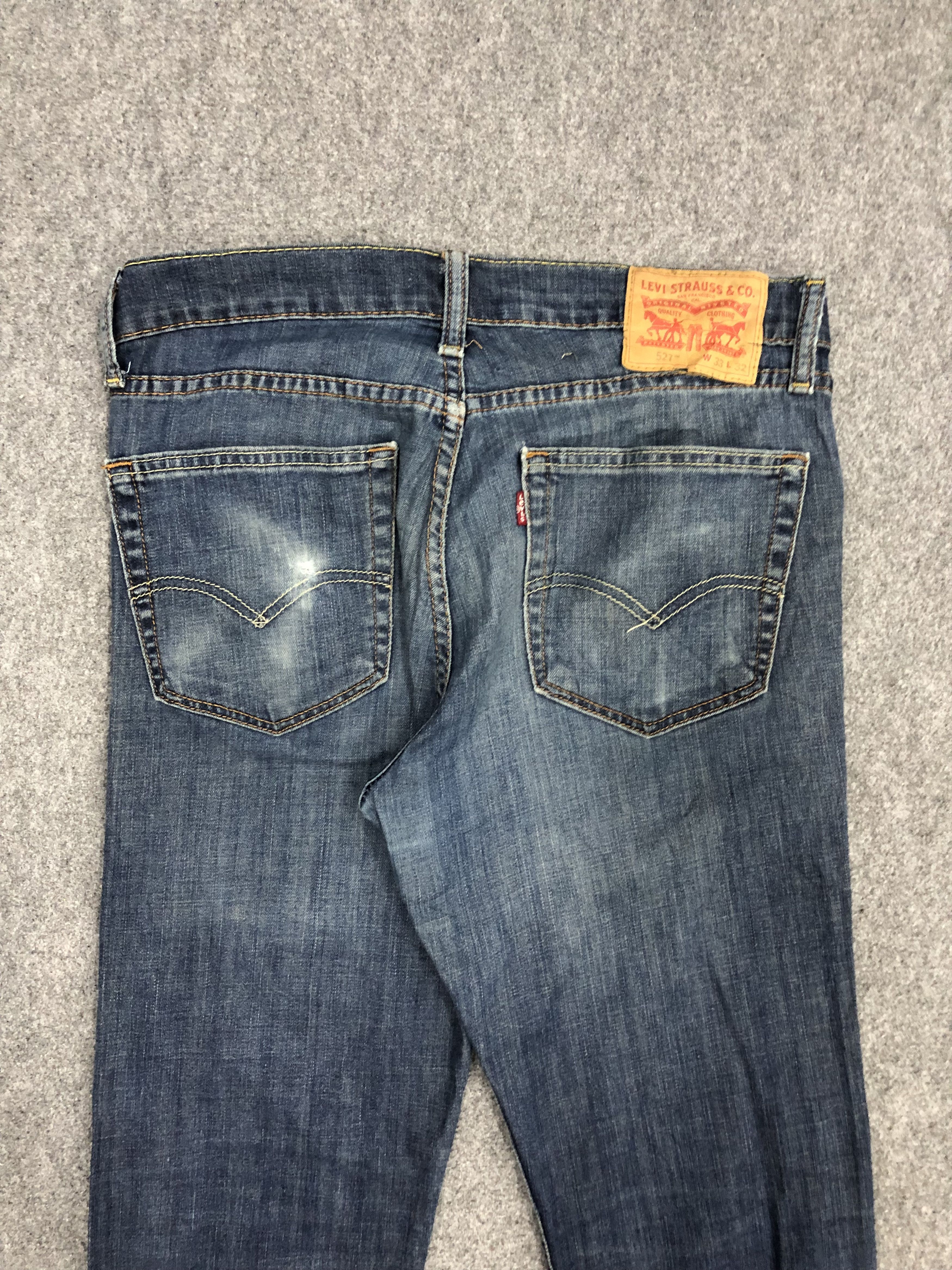 Levi's Vintage Levis 527 Flared Jeans DP0984 Size US 33 - 4 Thumbnail