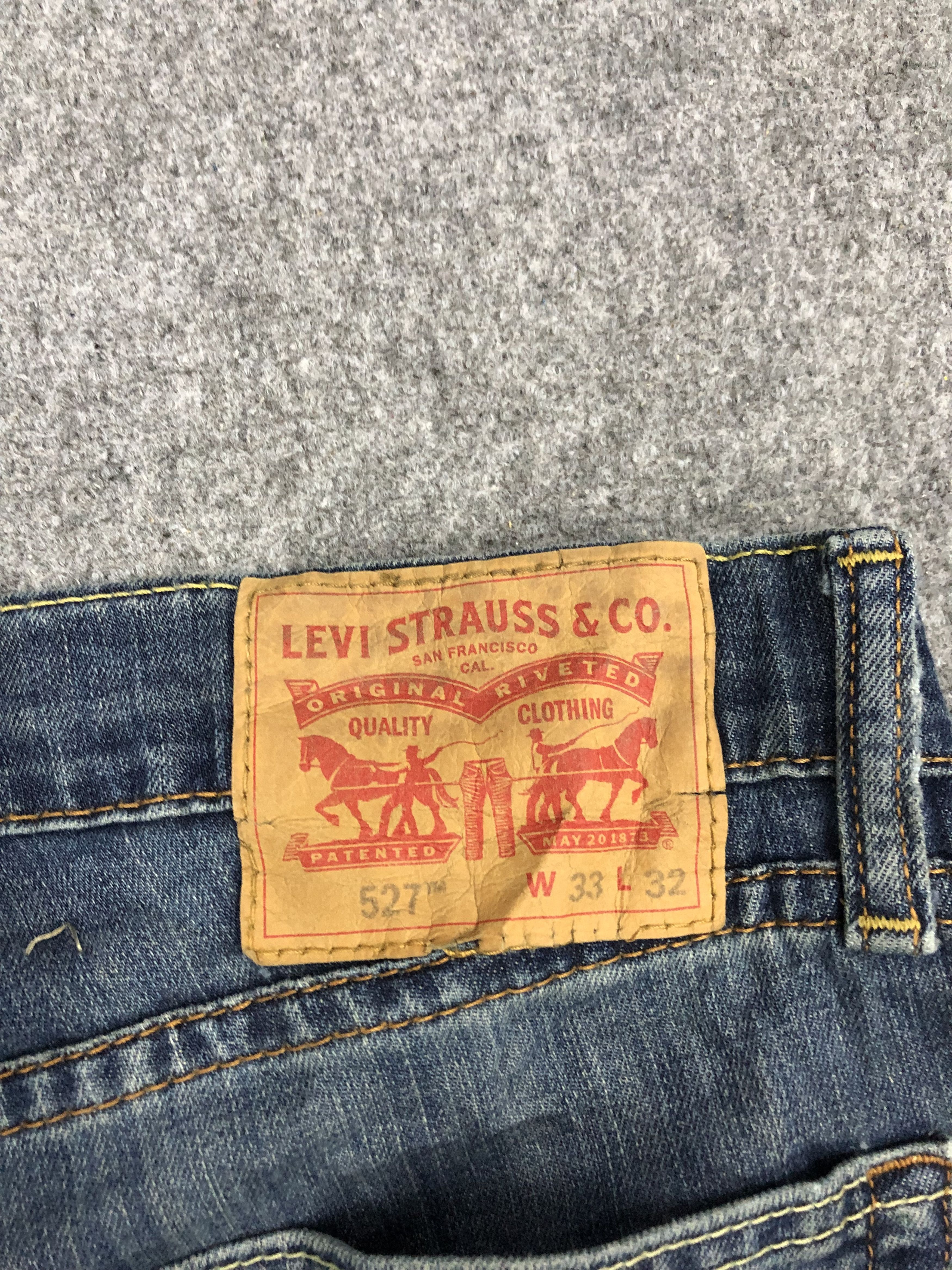 Levi's Vintage Levis 527 Flared Jeans DP0984 Size US 33 - 11 Thumbnail