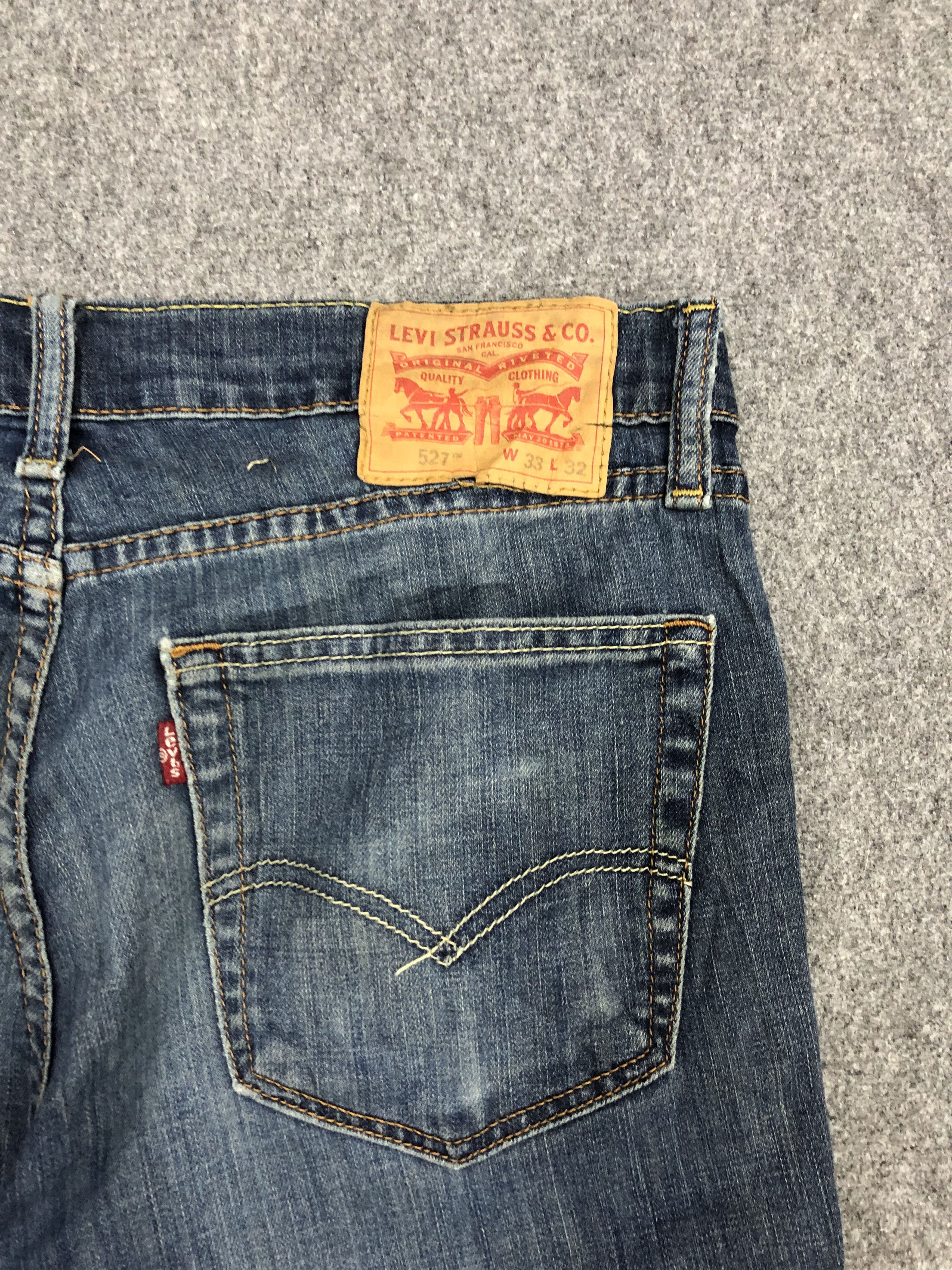 Levi's Vintage Levis 527 Flared Jeans DP0984 Size US 33 - 9 Thumbnail