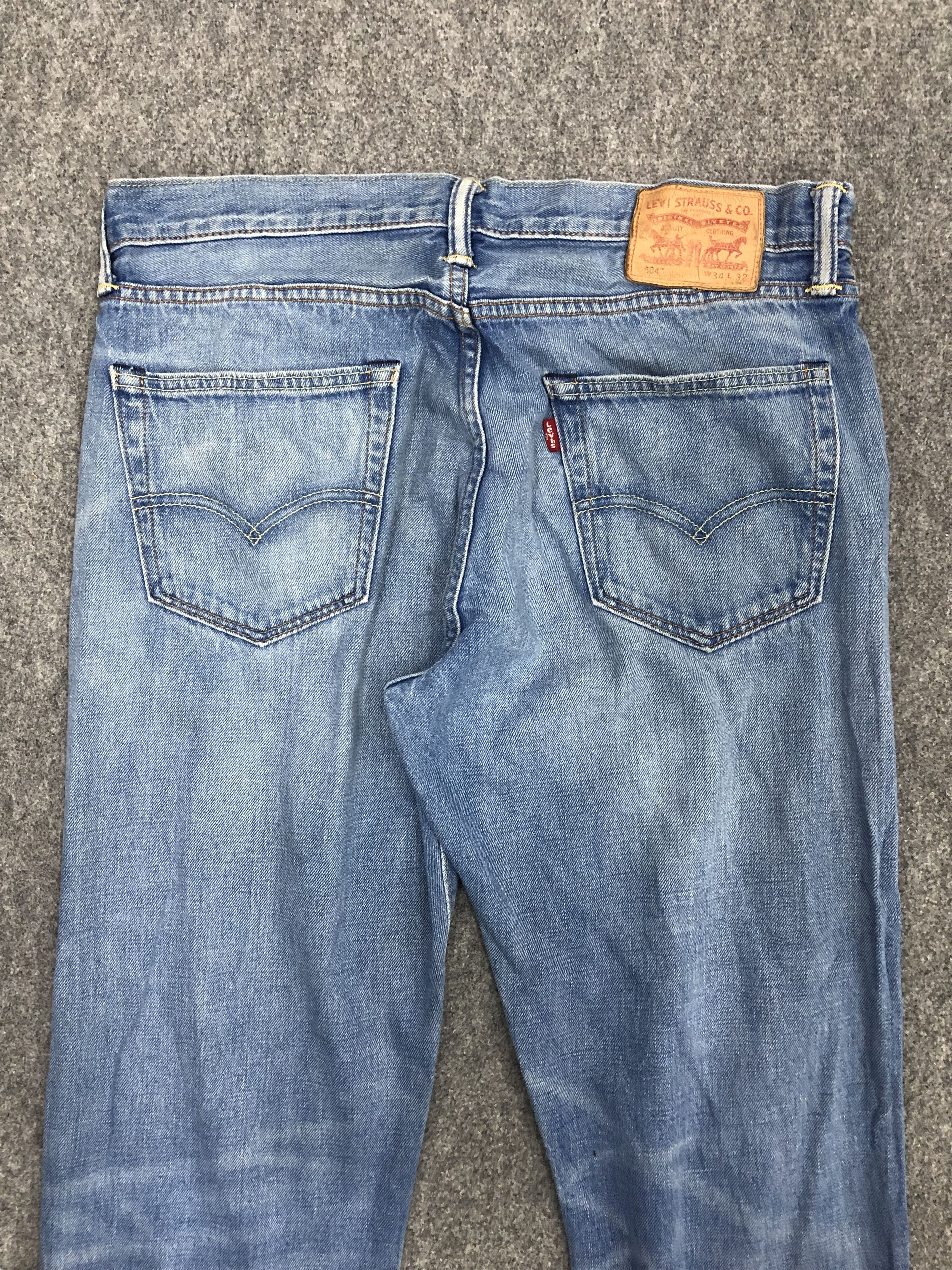 Levi's Vintage Distressed Levis 504 Ripped Jeans DP1044 Size US 36 / EU 52 - 4 Thumbnail