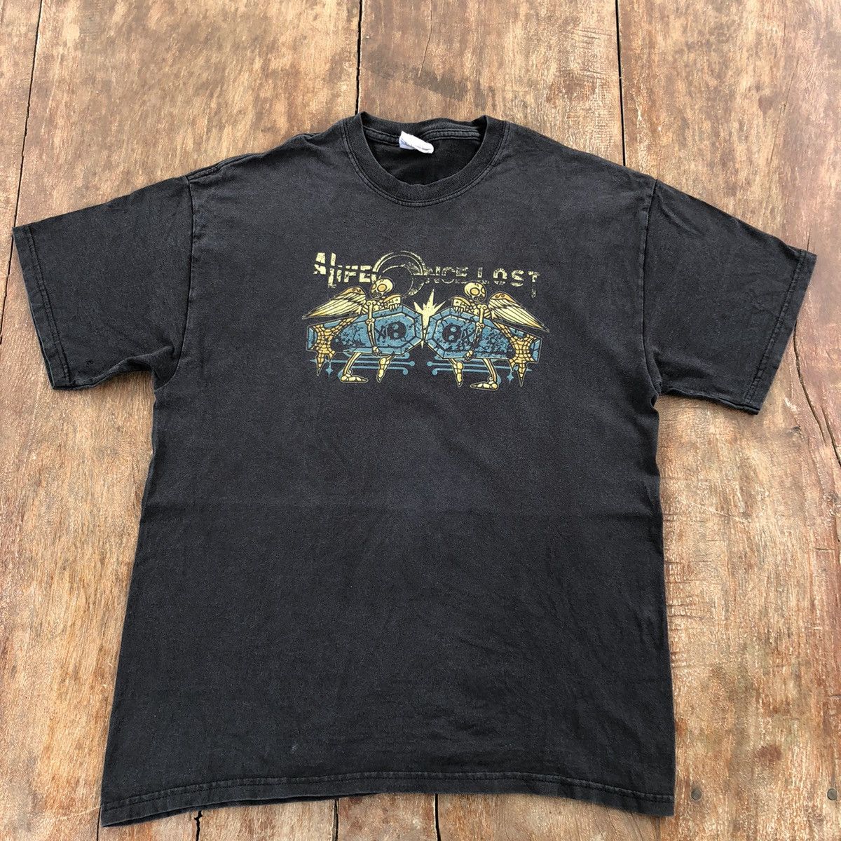 Band Tees Vintage A Life Once Lost Metal Band T Shirt Size US L / EU 52-54 / 3 - 2 Thumbnail