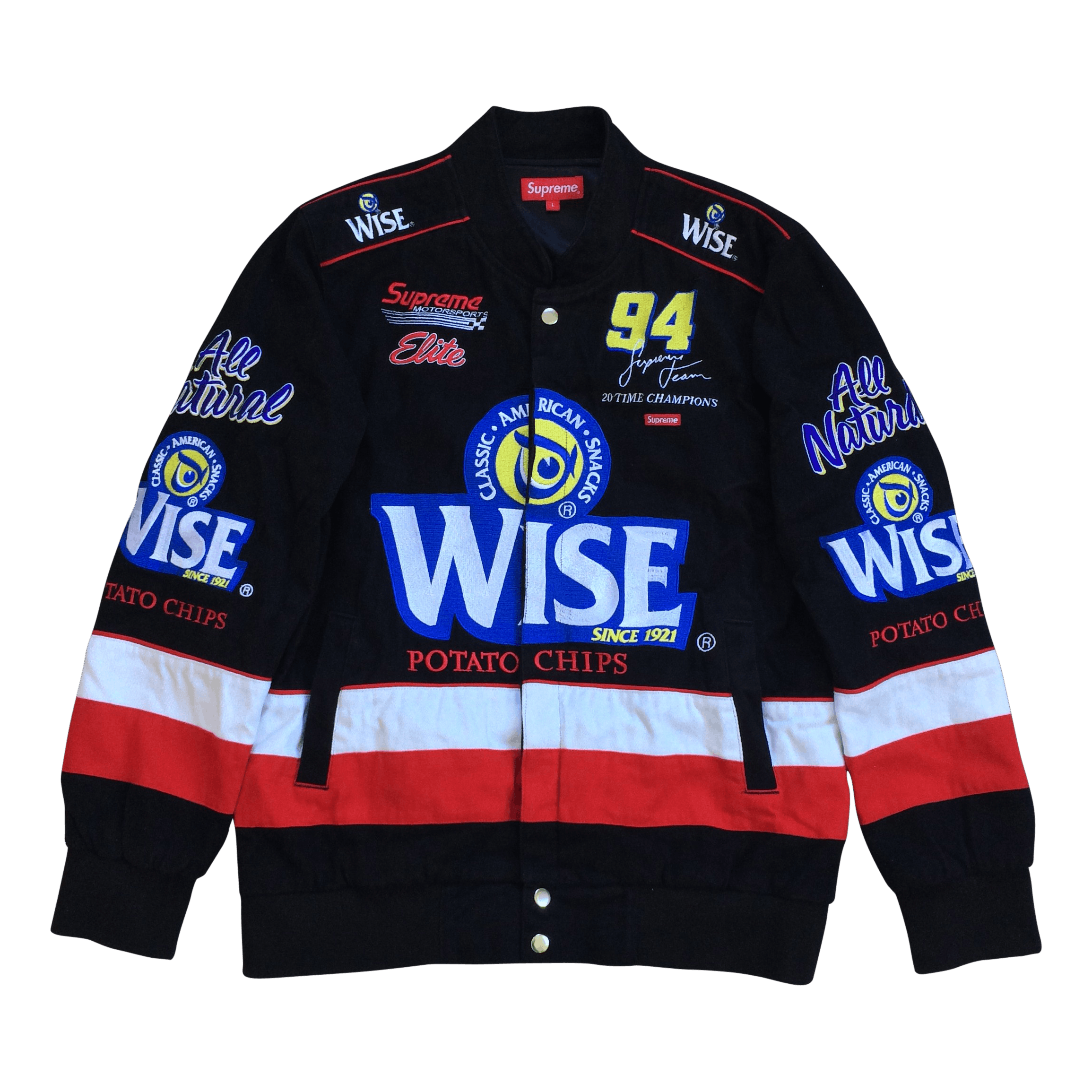 Supreme on sale wise jacket