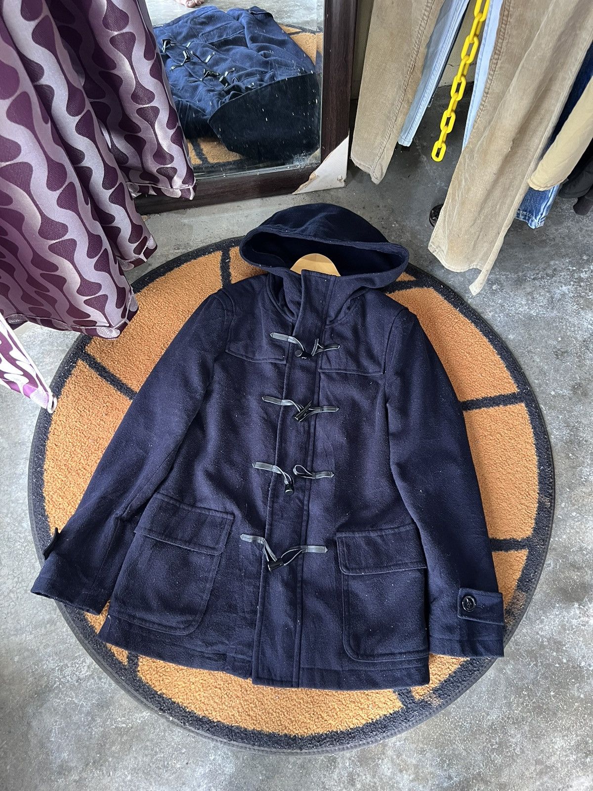 Beams Plus 🔥Vintage Beams Heart Duffle Coat Size M / US 6-8 / IT 42-44 - 1 Thumbnail