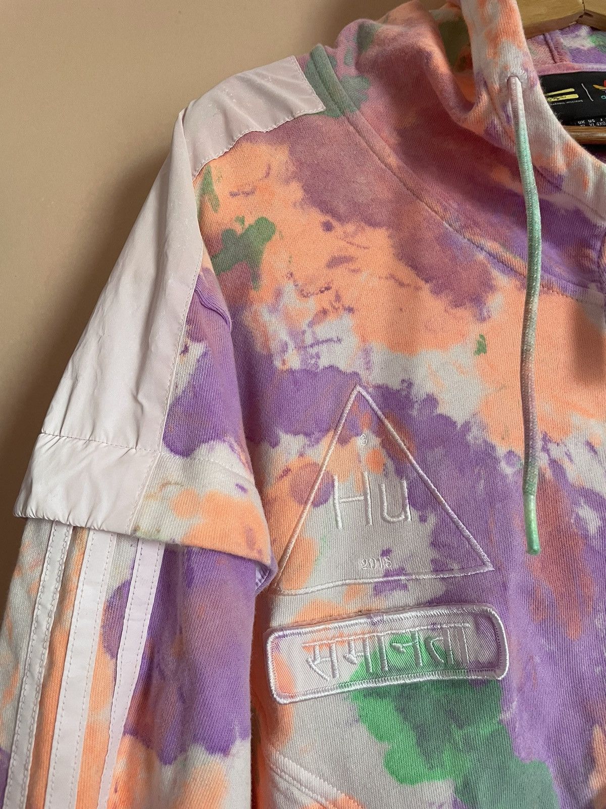 Adidas Pharrell Williams Human Hu reflective Tye Dye jacket