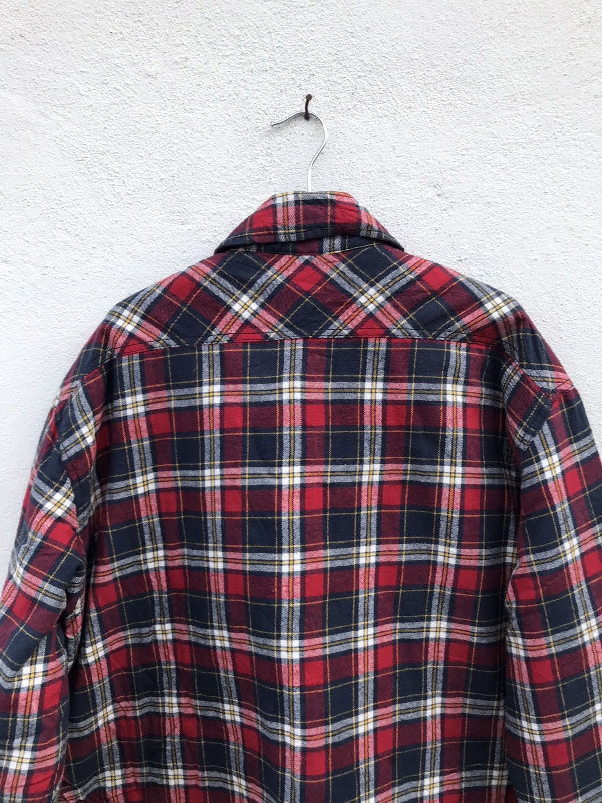 Converse Converse Checkered Plaid Quilted Lining Shirt Jacket Size US XXL / EU 58 / 5 - 9 Thumbnail