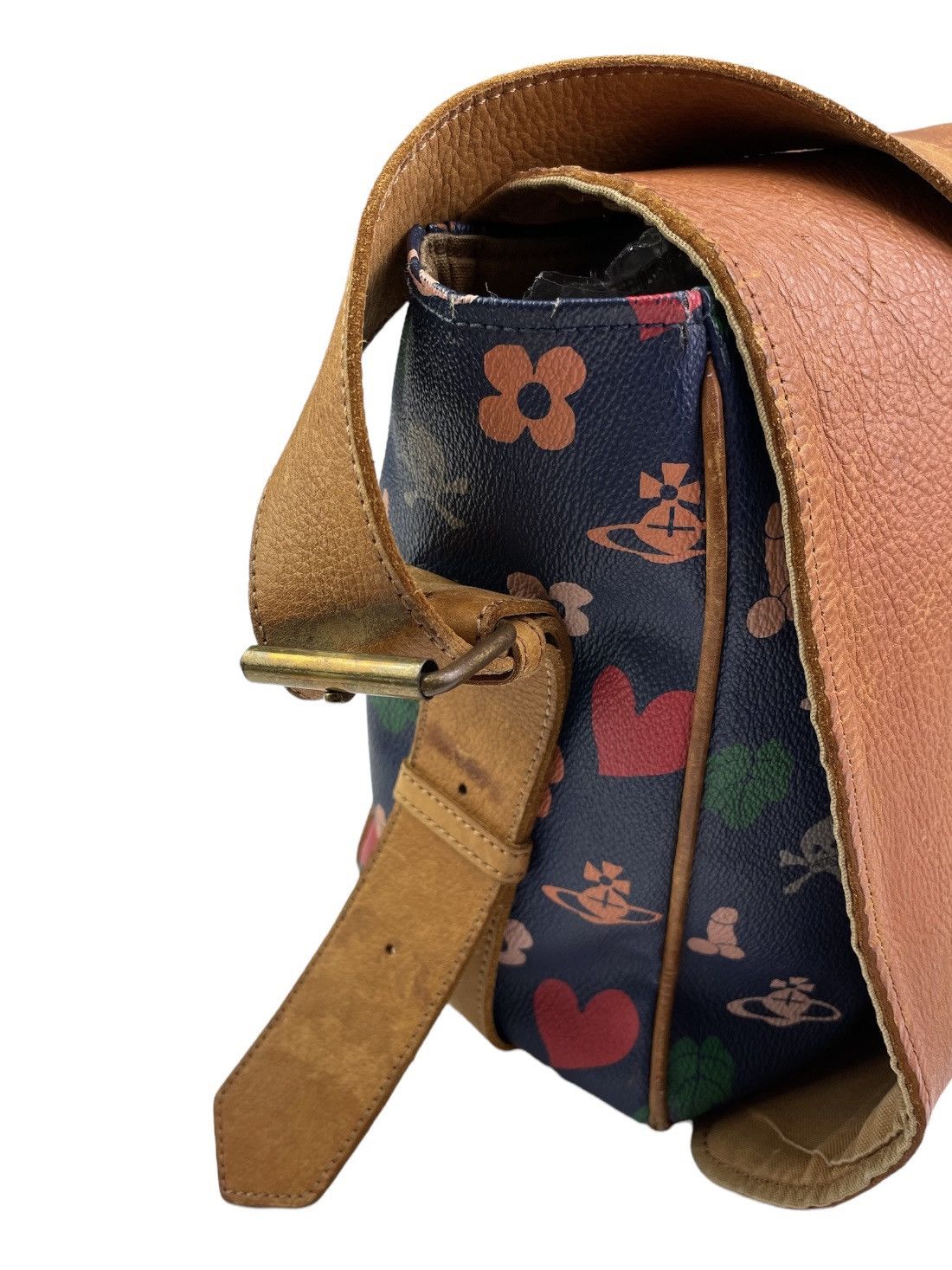Vivienne Westwood Heart & Skull Orb Side Bag Size ONE SIZE - 9 Thumbnail