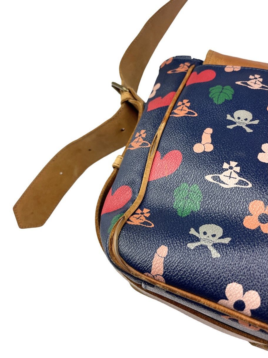 Vivienne Westwood Heart & Skull Orb Side Bag Size ONE SIZE - 7 Thumbnail