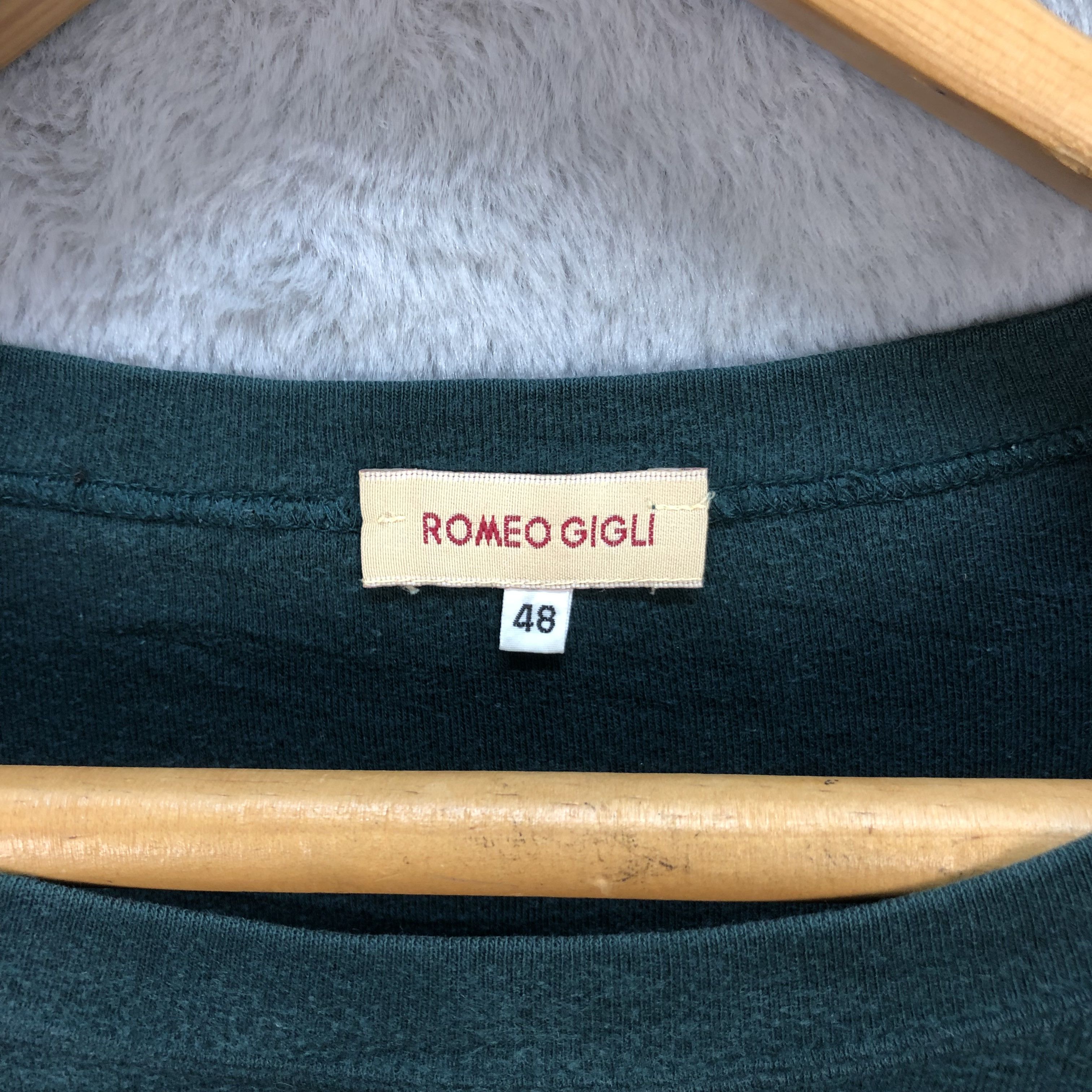 Romeo Gigli Romeo Gigli Single Pocket Oversize Sweatshirts #5681-202 Size US M / EU 48-50 / 2 - 6 Thumbnail