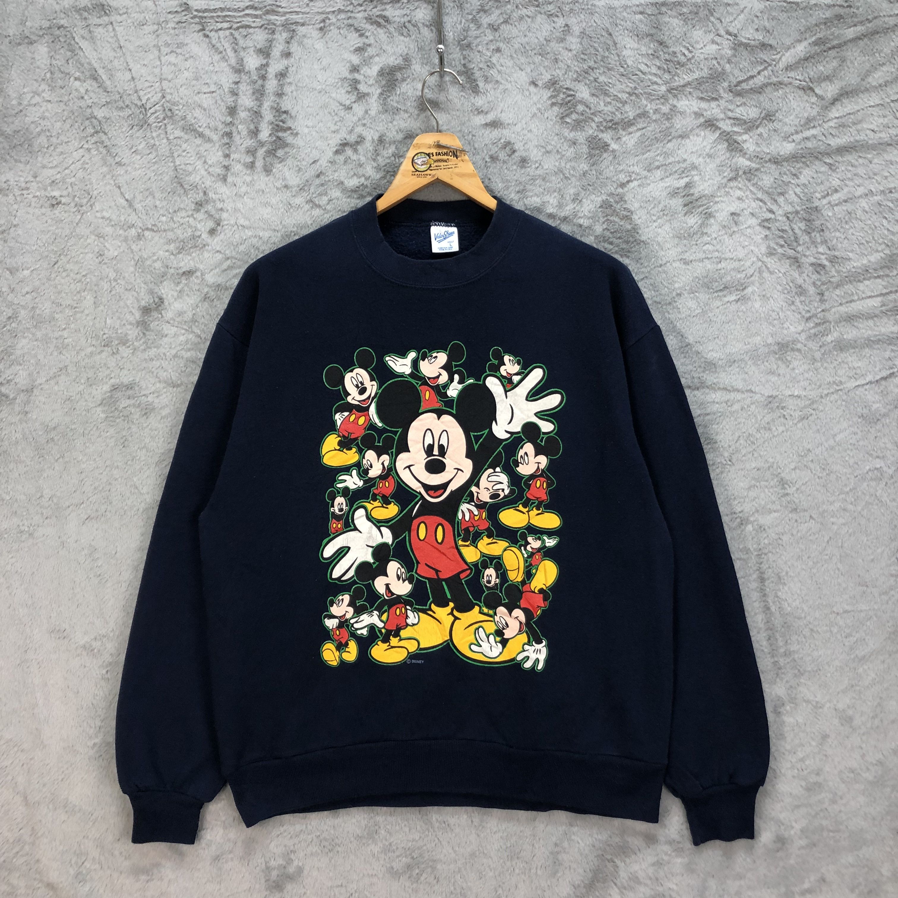Mickey Mouse Vintage Velva Sheen Mickey Mouse Sweatshirts #5038-26 Size US L / EU 52-54 / 3 - 1 Thumbnail