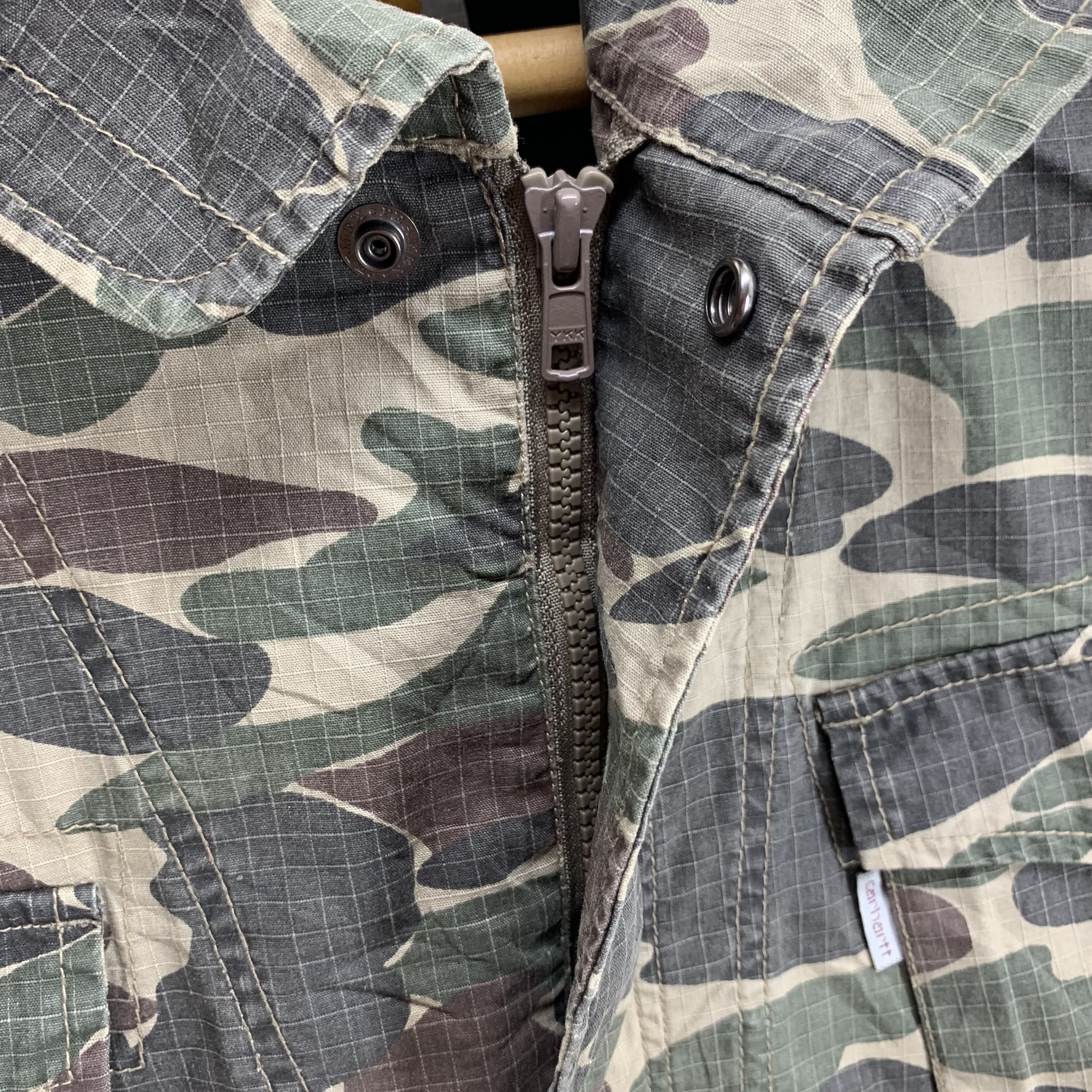 Carhartt Vintage Carhartt Camo Four Pocket Chore Jacket #3278-117 Size US XL / EU 56 / 4 - 3 Thumbnail