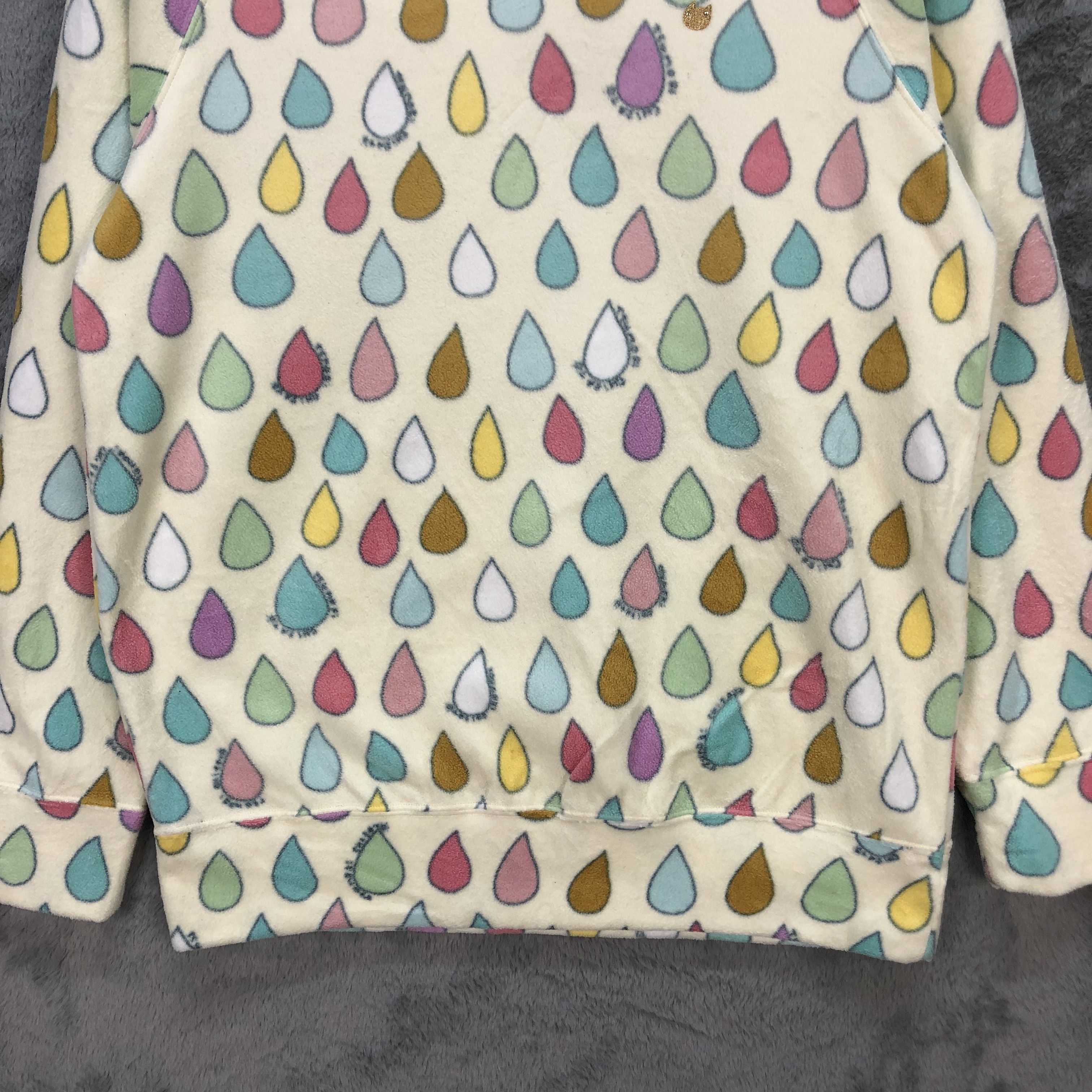 Tsumori Chisato Tsumori Chisato Sleep Water Drop Fleece Sweatshirt #5683-202 Size M / US 6-8 / IT 42-44 - 4 Thumbnail