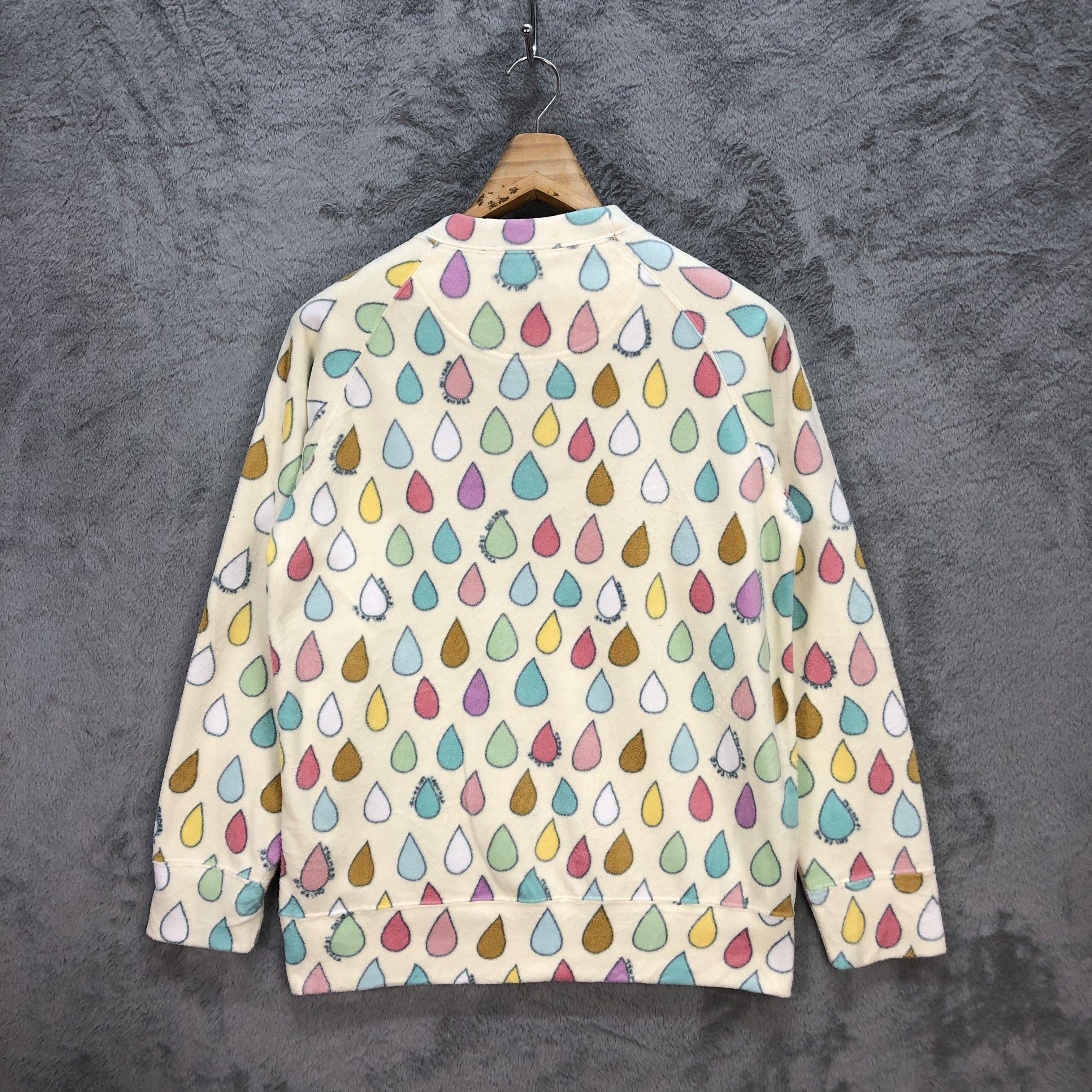 Tsumori Chisato Tsumori Chisato Sleep Water Drop Fleece Sweatshirt #5683-202 Size M / US 6-8 / IT 42-44 - 9 Thumbnail