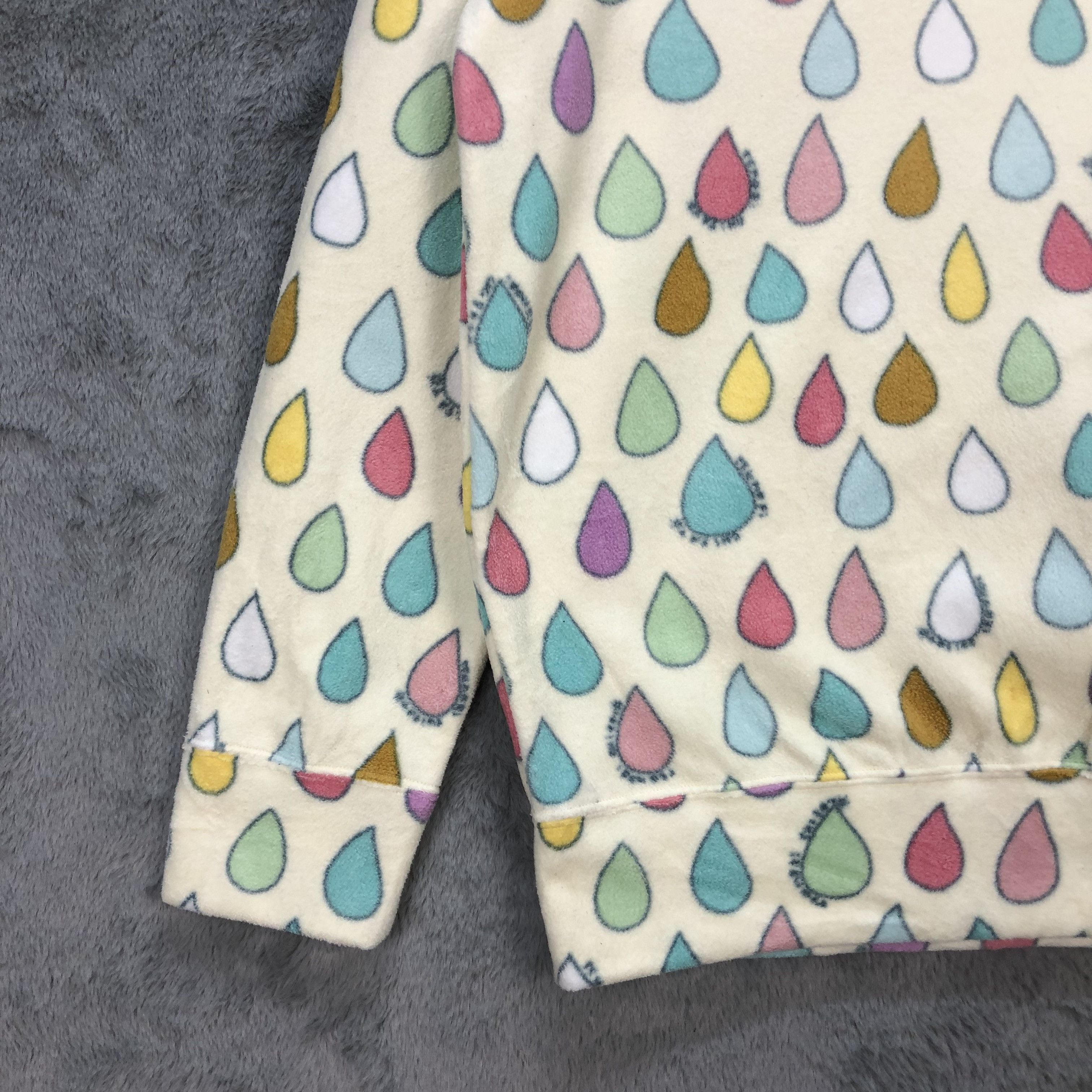 Tsumori Chisato Tsumori Chisato Sleep Water Drop Fleece Sweatshirt #5683-202 Size M / US 6-8 / IT 42-44 - 5 Thumbnail
