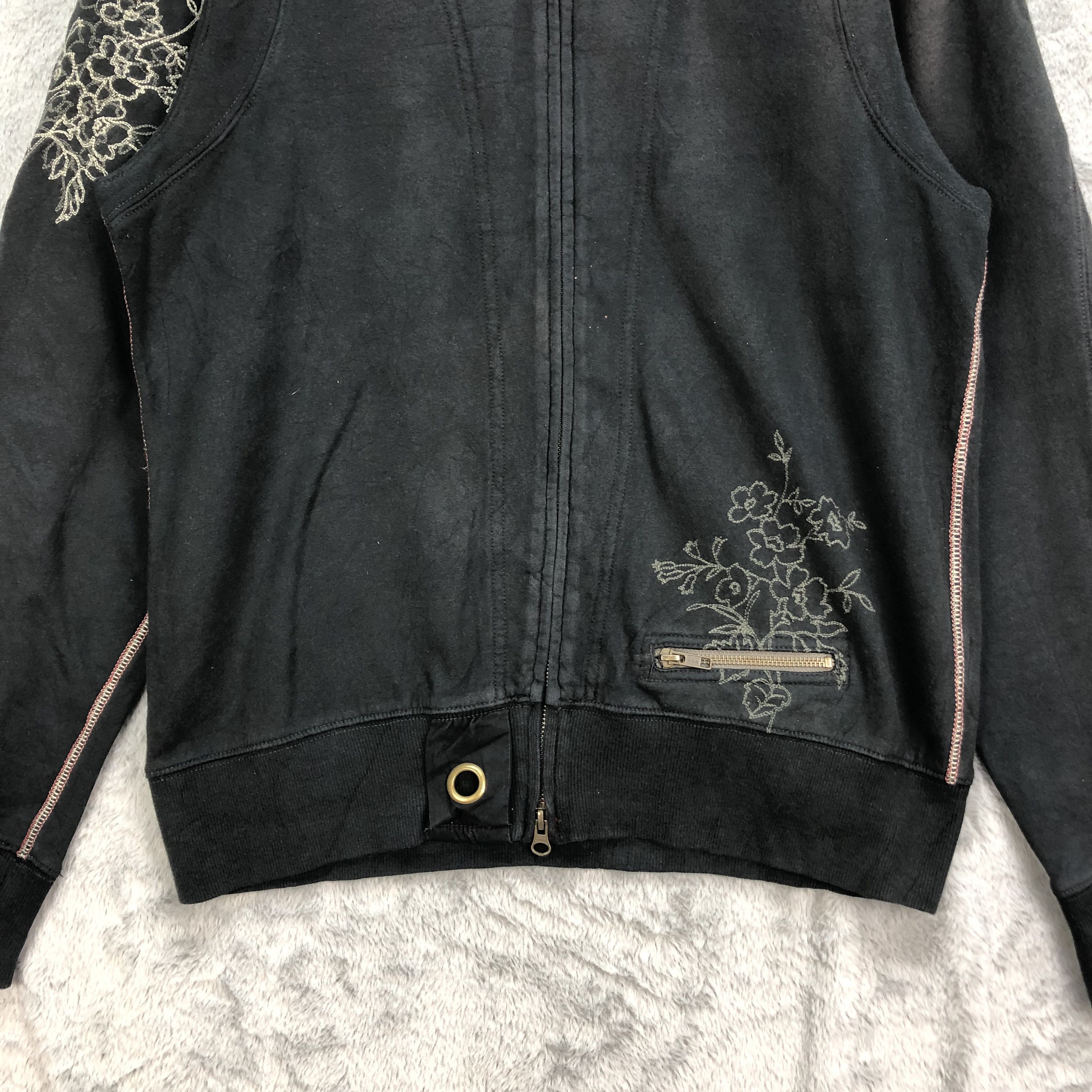Japanese Brand BALL Nice Design Turtle Neck Zipper Sweater #5124-175 Size US L / EU 52-54 / 3 - 3 Thumbnail