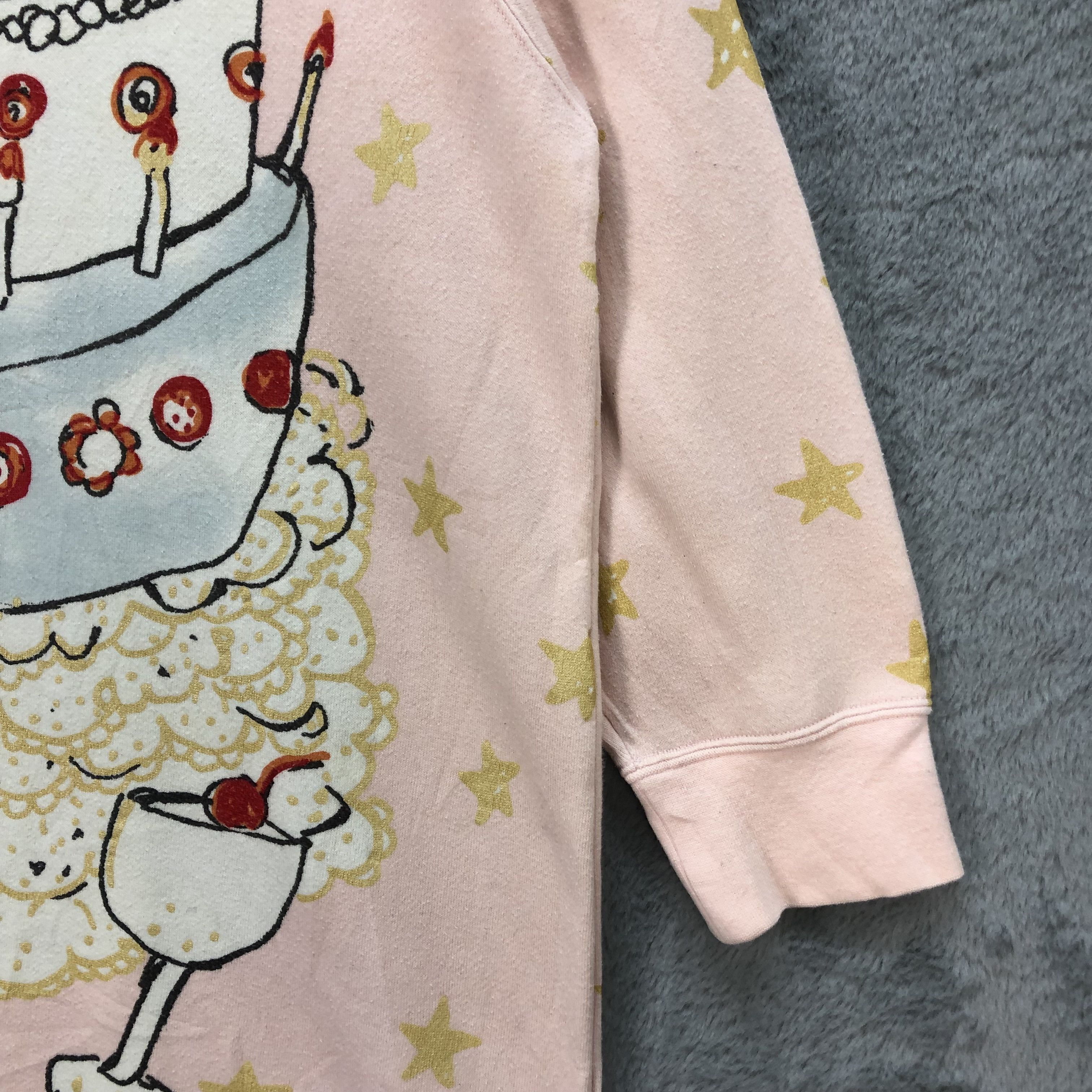 Tsumori Chisato Tsumori Chisato Sleep Star Fleece Long Sweatshirts #5682-202 Size M / US 6-8 / IT 42-44 - 8 Thumbnail