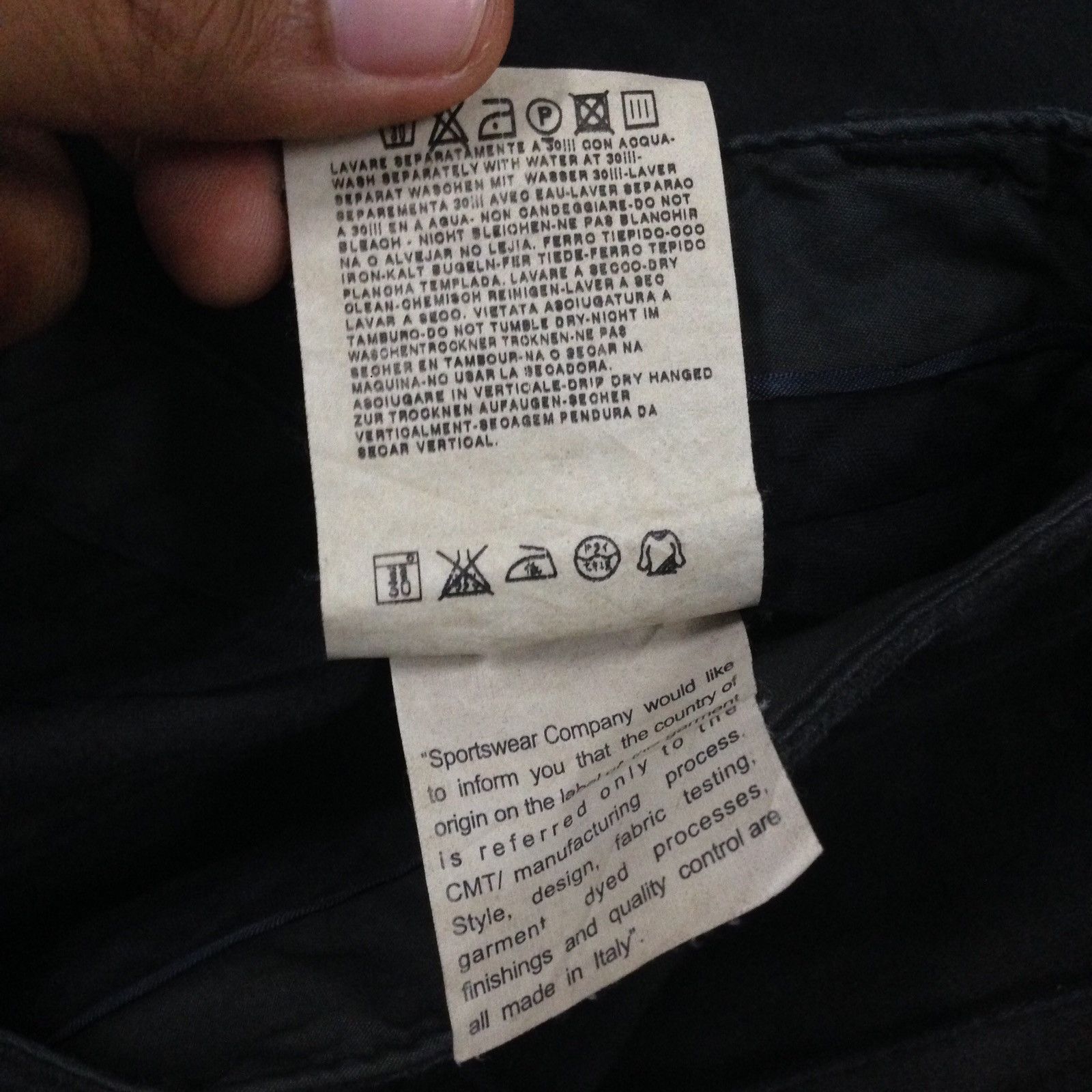 C.P. Company Rebuild C.P. Company Black Trouser Pants Size US 32 / EU 48 - 3 Thumbnail