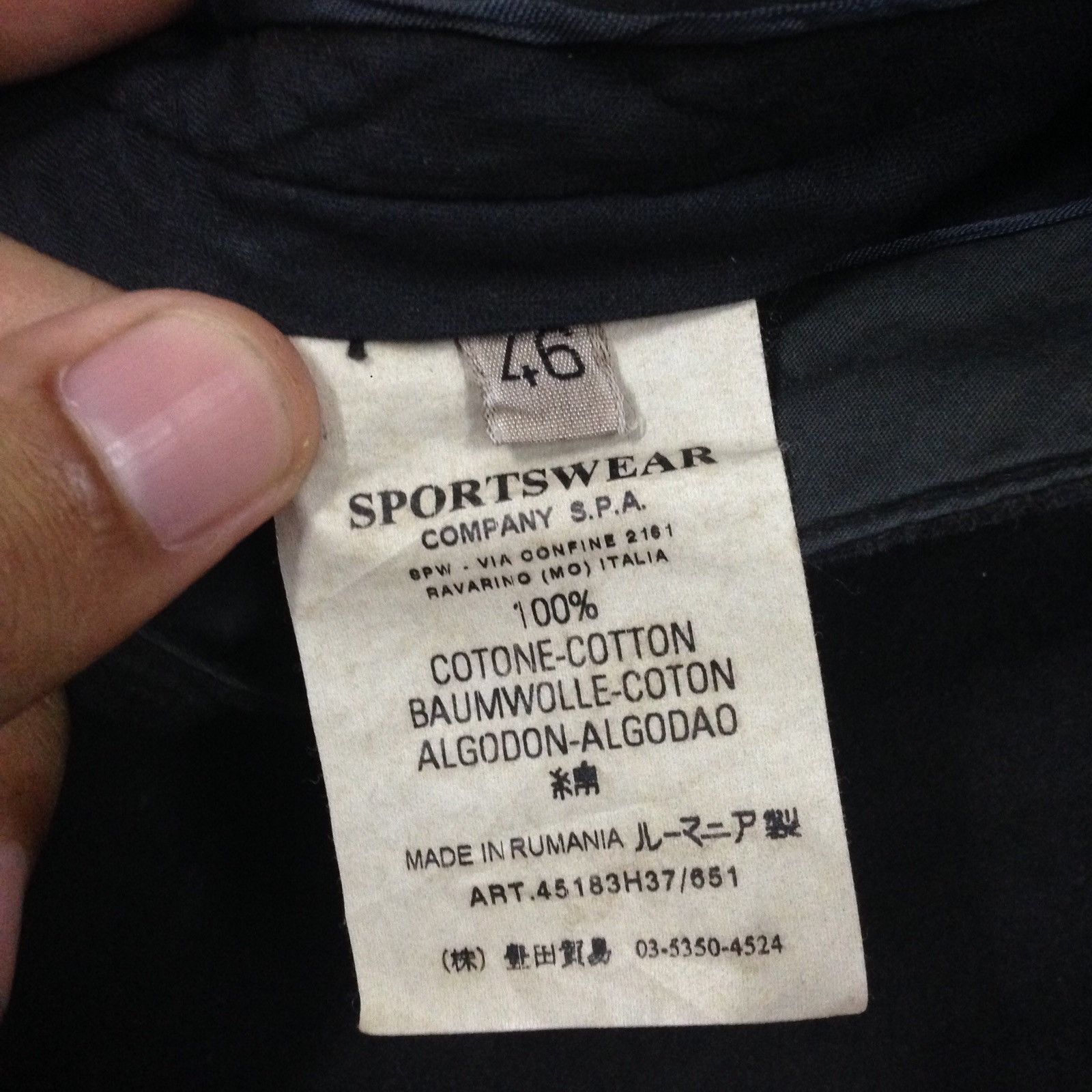 C.P. Company Rebuild C.P. Company Black Trouser Pants Size US 32 / EU 48 - 1 Thumbnail