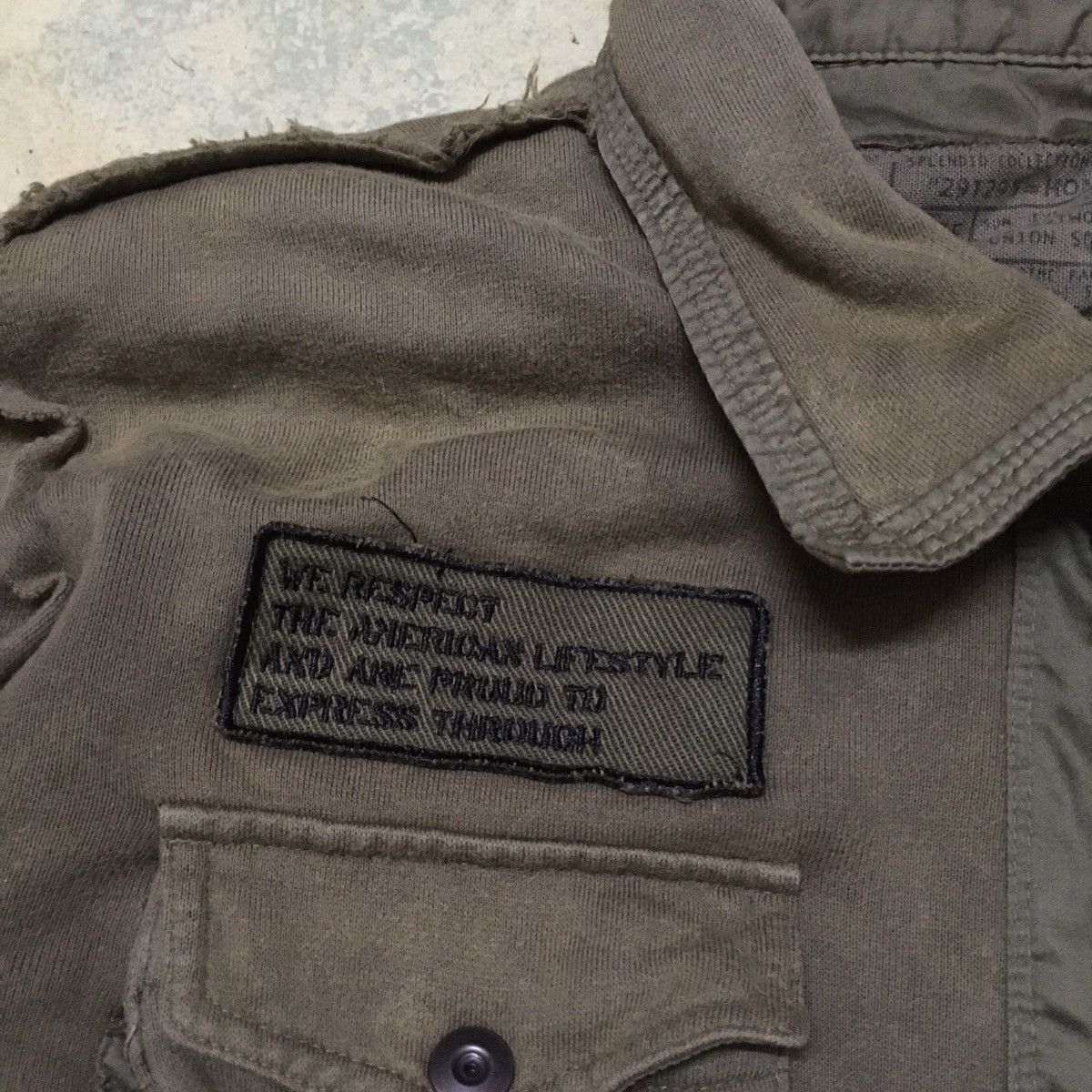 291295=Homme Japanese Brand Military Army Style Jacket Zipper Size US M / EU 48-50 / 2 - 6 Thumbnail
