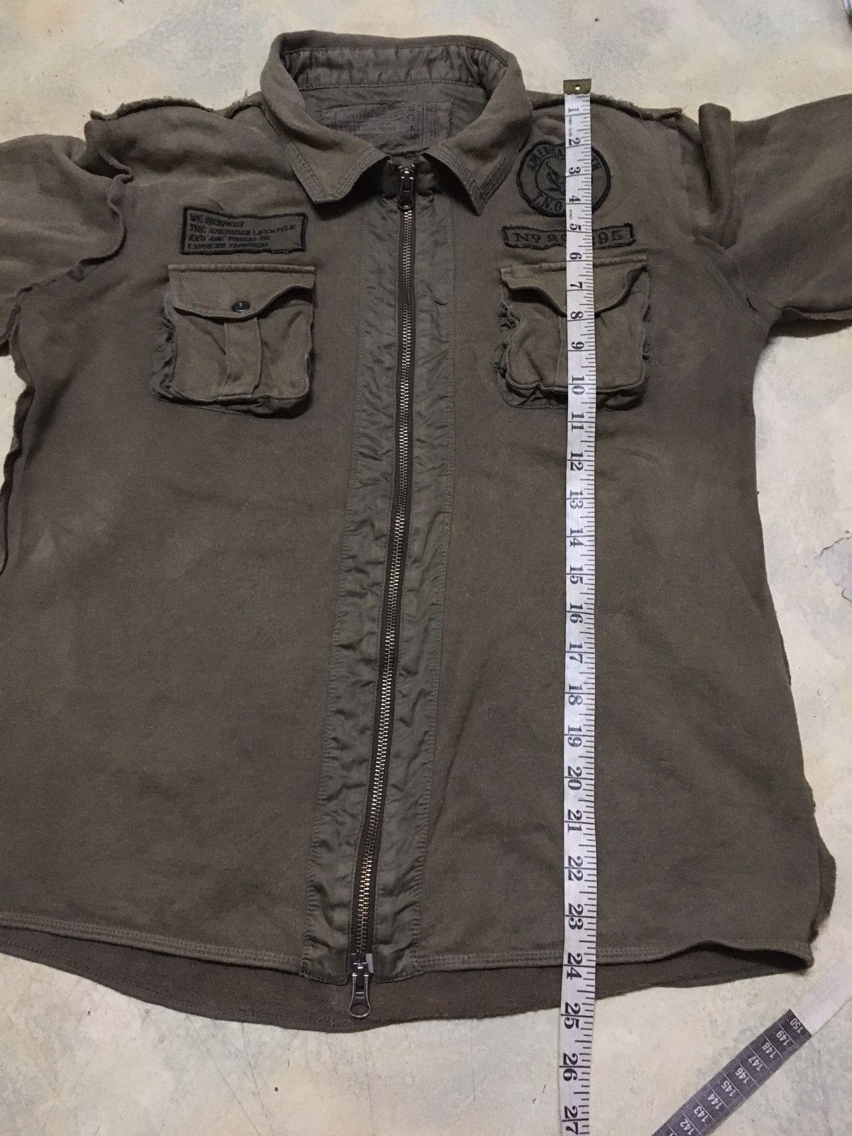 291295=Homme Japanese Brand Military Army Style Jacket Zipper Size US M / EU 48-50 / 2 - 12 Thumbnail