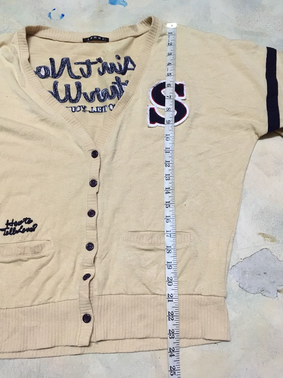 Japanese Brand Vtg Japanese Brand Ingni Sweater Cardigan Style Size US M / EU 48-50 / 2 - 11 Thumbnail
