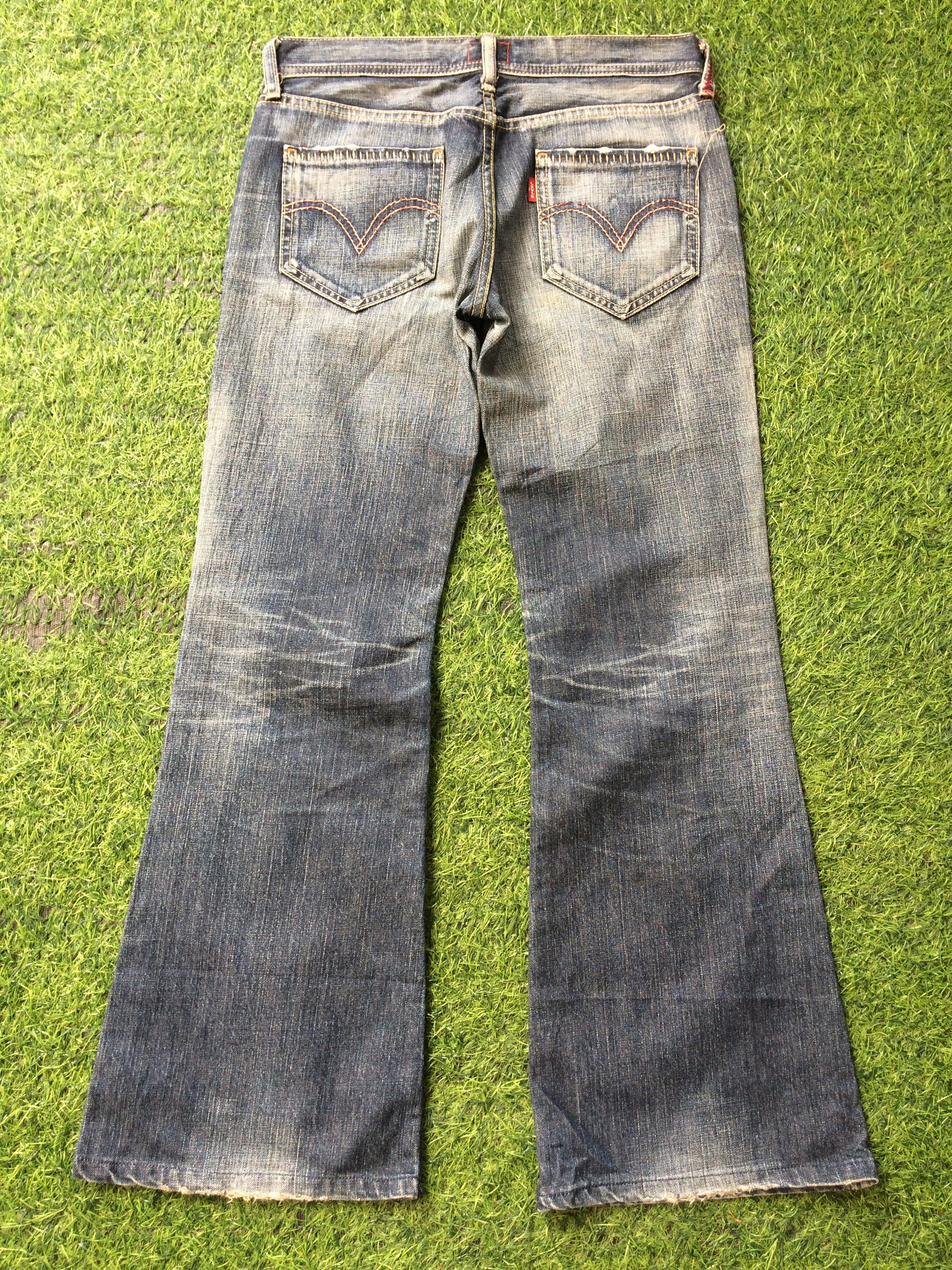 Japanese Brand Levi's Red Loop Bootcut Jeans #D-556 Size 27" / US 4 / IT 40 - 2 Thumbnail