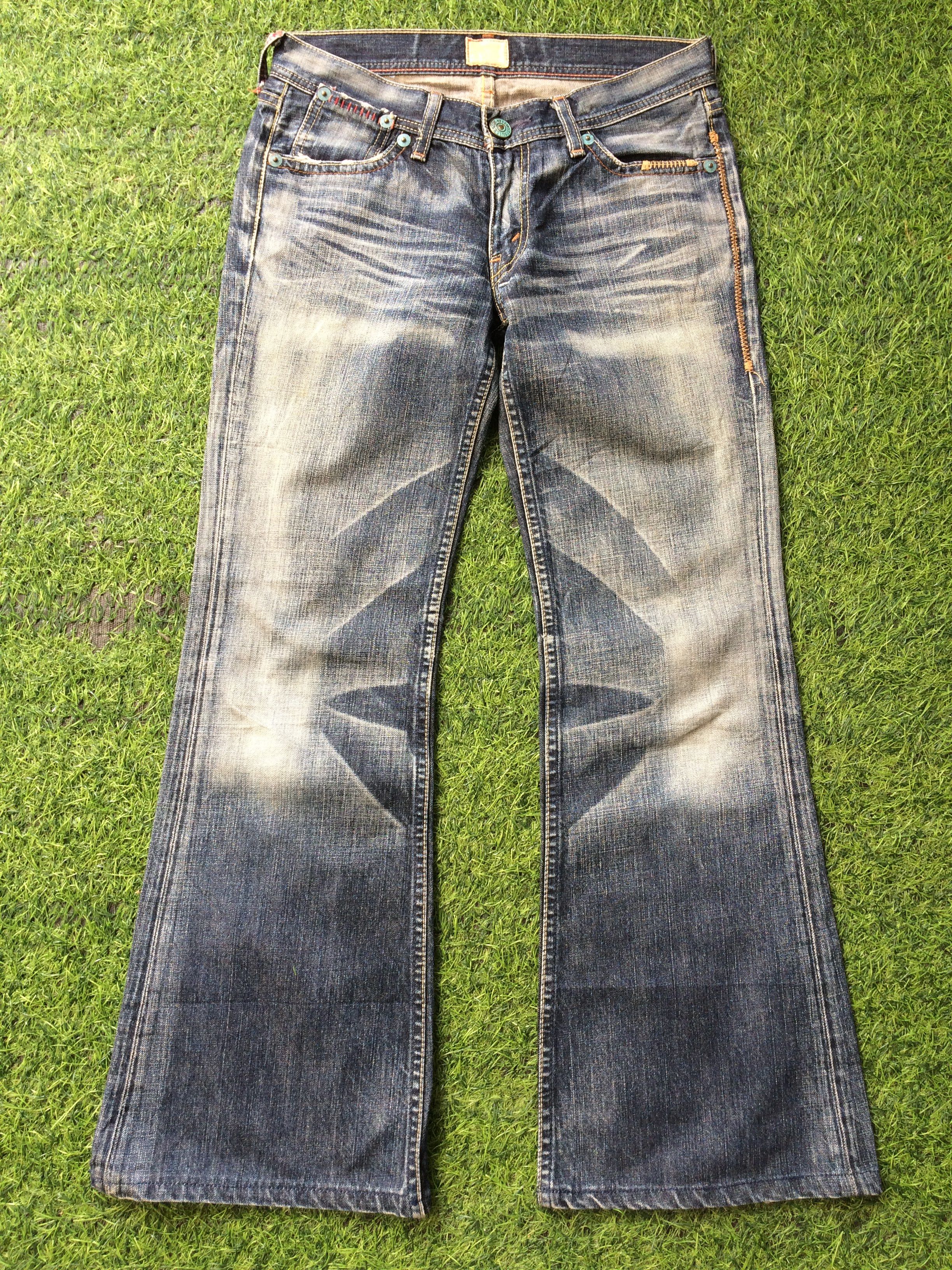 Japanese Brand Levi's Red Loop Bootcut Jeans #D-556 Size 27" / US 4 / IT 40 - 1 Thumbnail