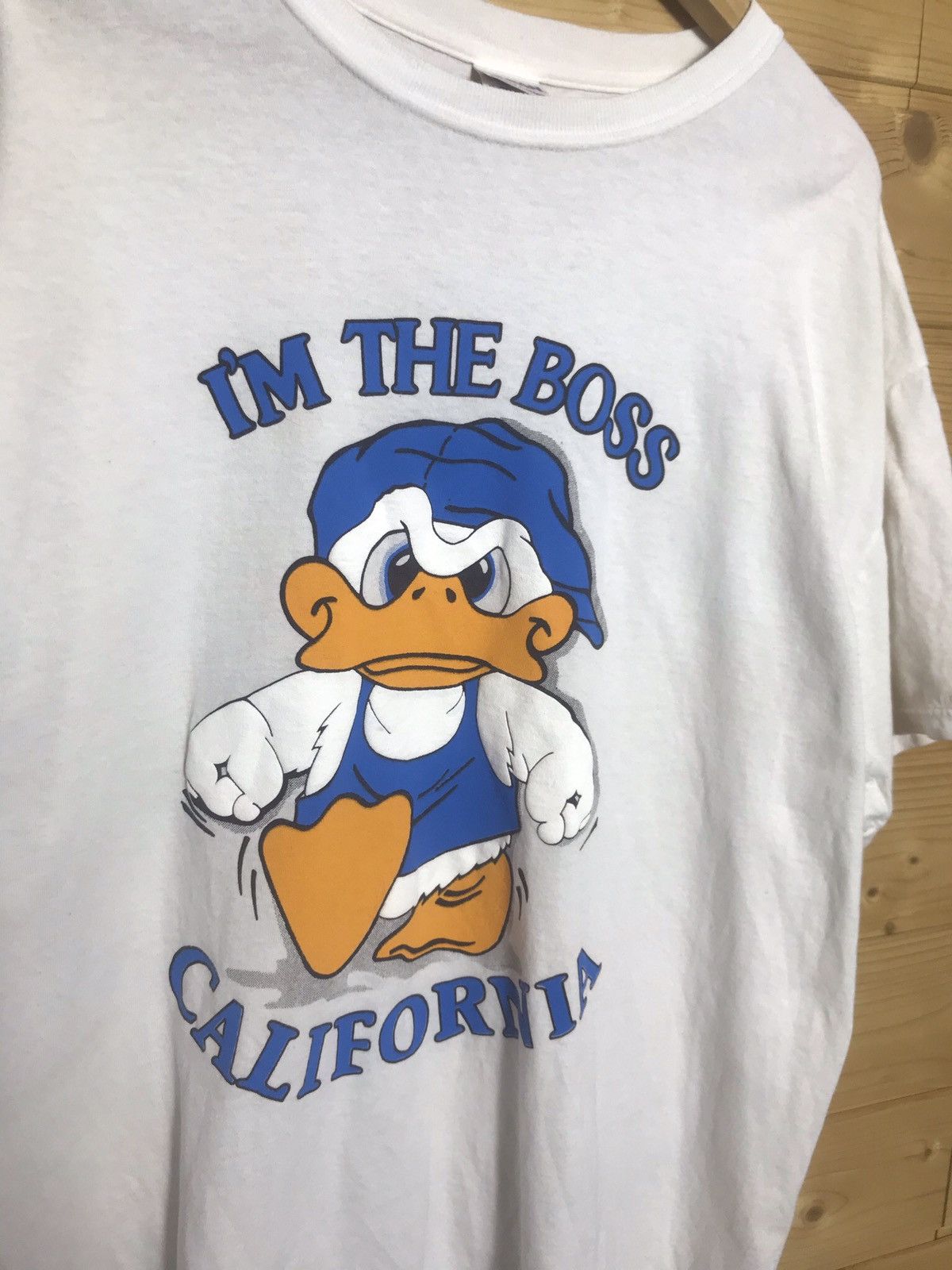 Vintage Vintage I’m the boss California t-shirt Size US L / EU 52-54 / 3 - 2 Thumbnail