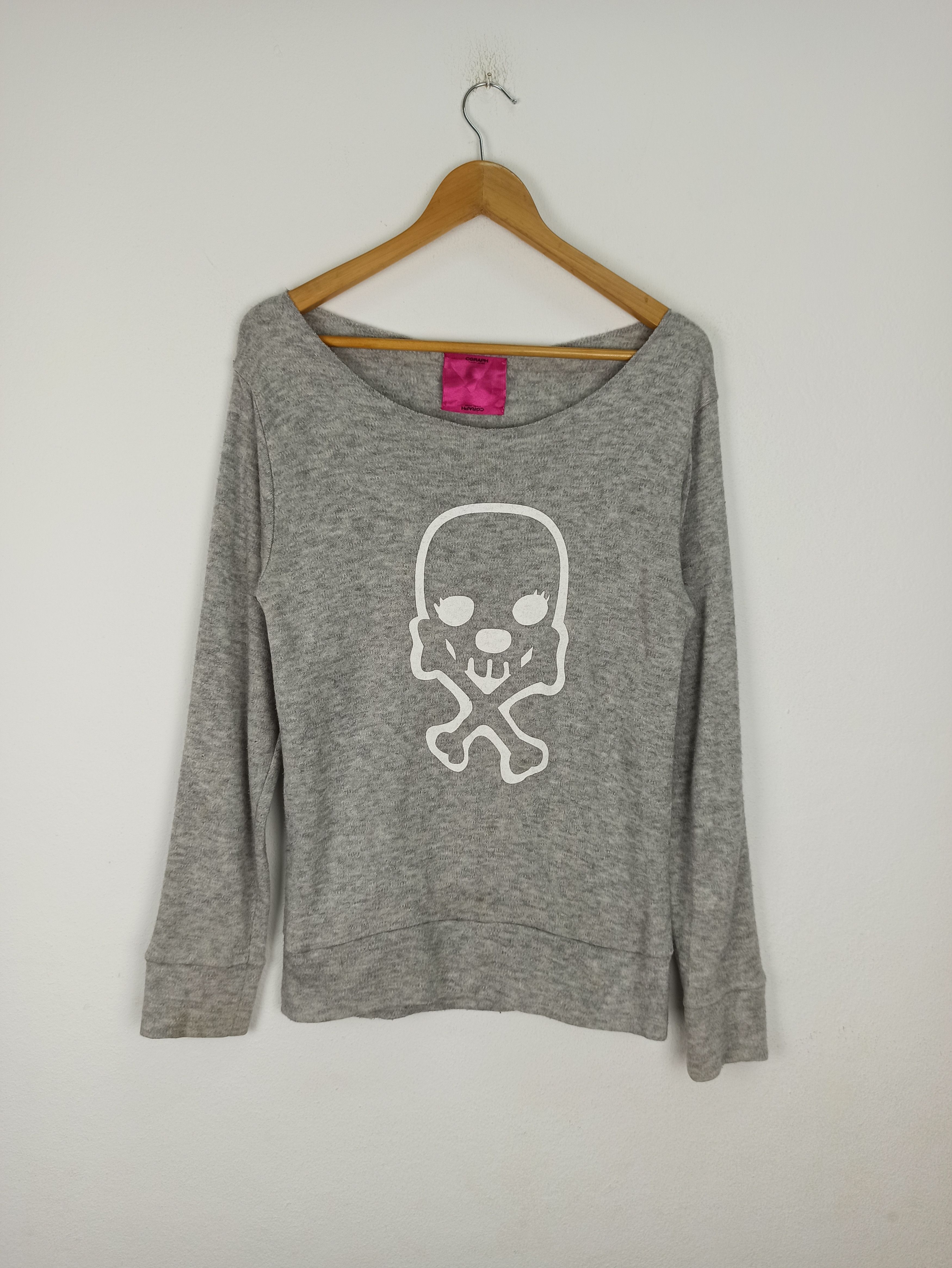 If Six Was Nine CGRAPH Tokyo Japan Skull sweatshirts (c45) Size S / US 4 / IT 40 - 1 Thumbnail