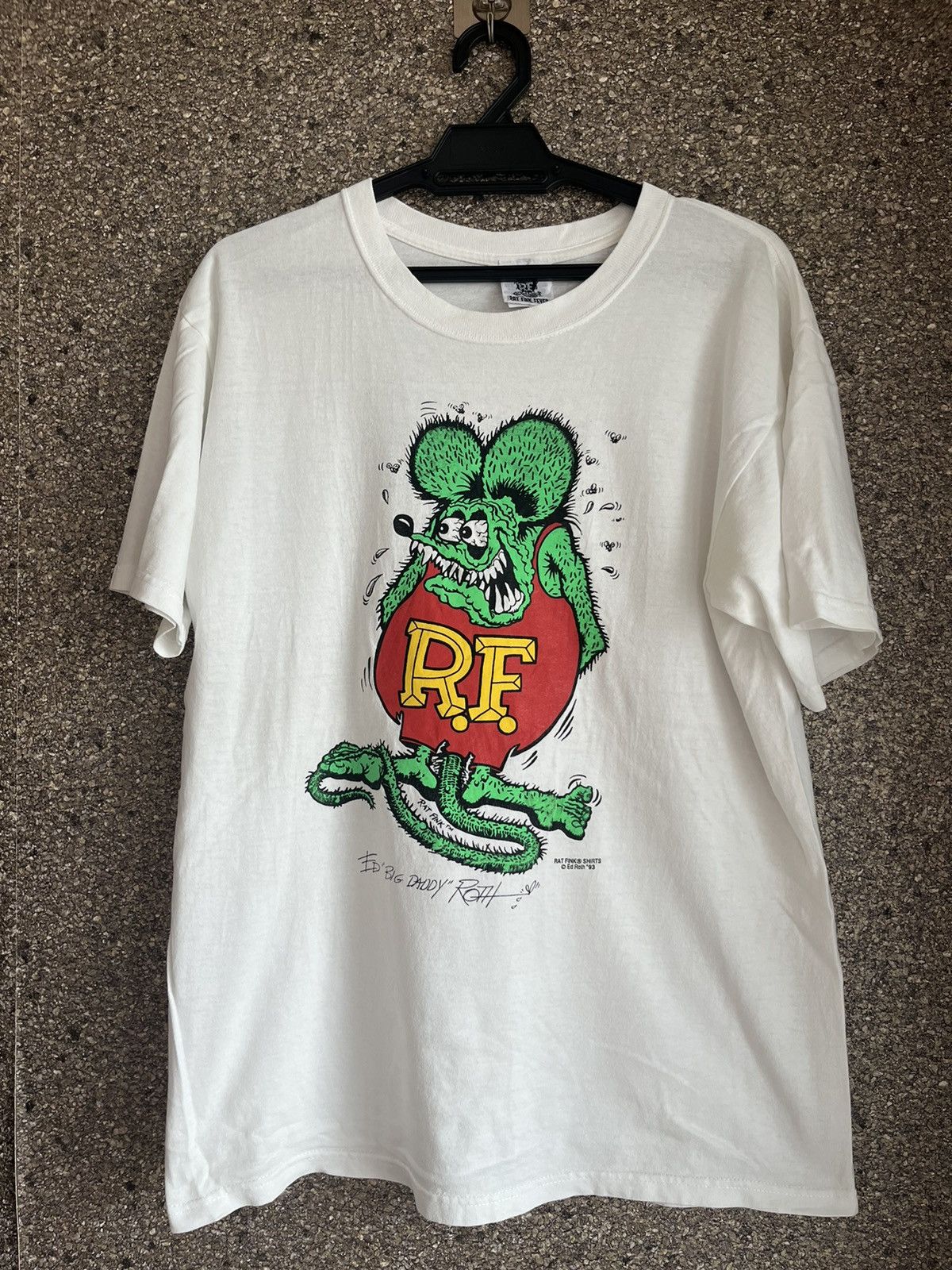 Vintage Rat fink ft58 Size US M / EU 48-50 / 2 - 1 Thumbnail