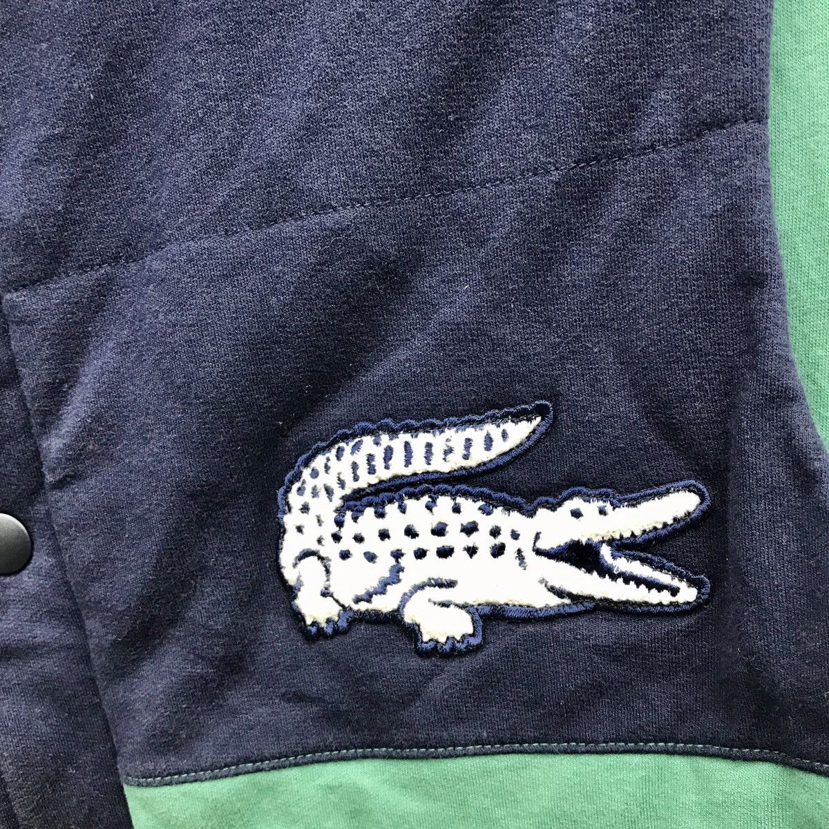Designer × Lacoste × Vintage 🔥 NEED GONE 🔥VTG 90s LACOSTE EMBROIDERY SPELLOUT BIG LOGO Size US M / EU 48-50 / 2 - 5 Thumbnail