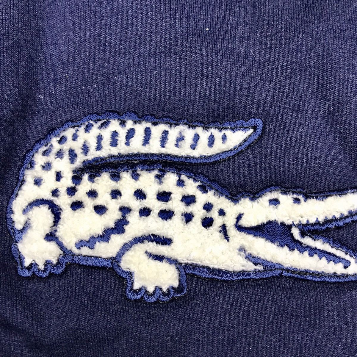 Designer × Lacoste × Vintage 🔥 NEED GONE 🔥VTG 90s LACOSTE EMBROIDERY SPELLOUT BIG LOGO Size US M / EU 48-50 / 2 - 8 Thumbnail