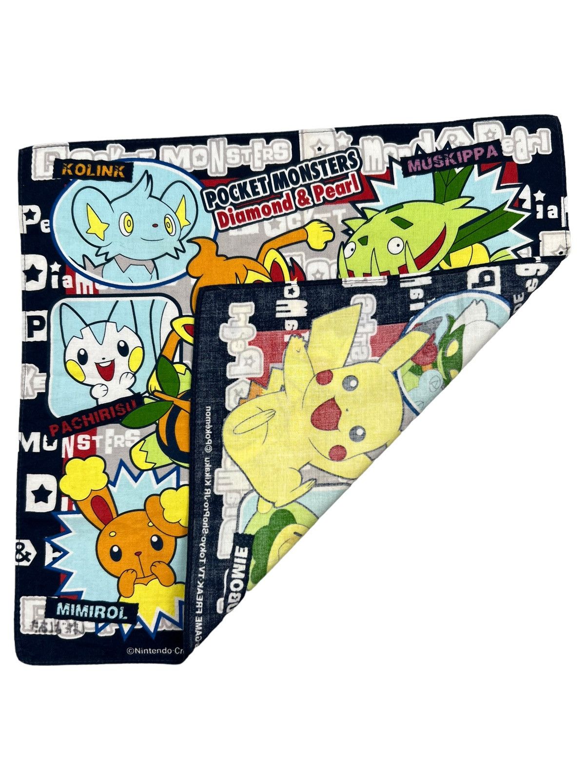 Anime Pokémon Pocket Monsters Handkerchief Bandana Pocketsquare Size ONE SIZE - 3 Thumbnail
