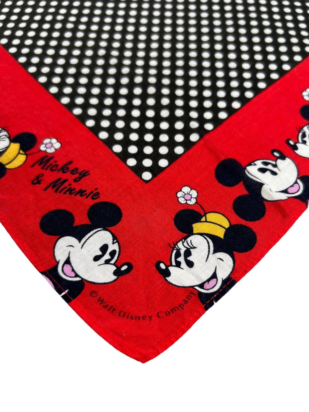 Disney Mickey Mouse Handkerchief Neckerchief Bandana Pocketsquare Size ONE SIZE - 2 Thumbnail