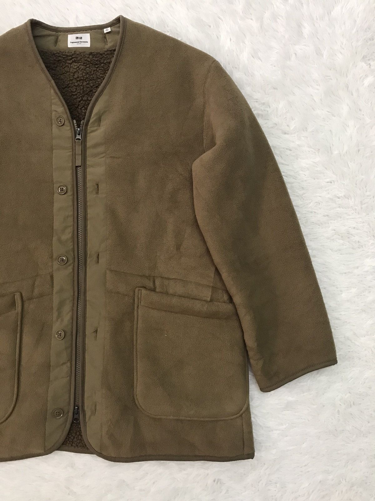 Engineered Garments × Uniqlo Engineered Garments Uniqlo Fleece Sherpa Jacket Size US M / EU 48-50 / 2 - 4 Thumbnail