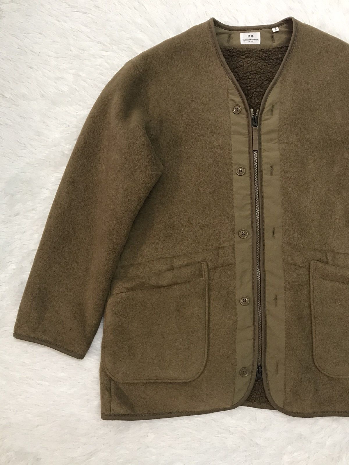 Engineered Garments × Uniqlo Engineered Garments Uniqlo Fleece Sherpa Jacket Size US M / EU 48-50 / 2 - 3 Thumbnail