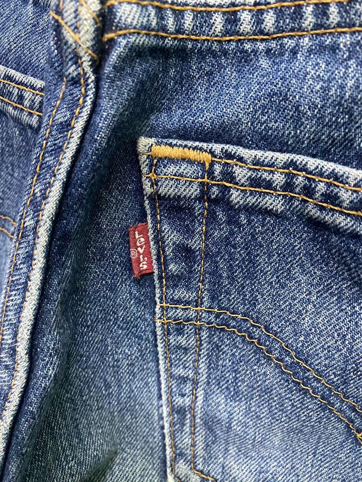 Levi's × Vintage Vintage LEVIS 501 Custom Camo Reconstructed Hybrid Denim Size US 28 / EU 44 - 10 Thumbnail