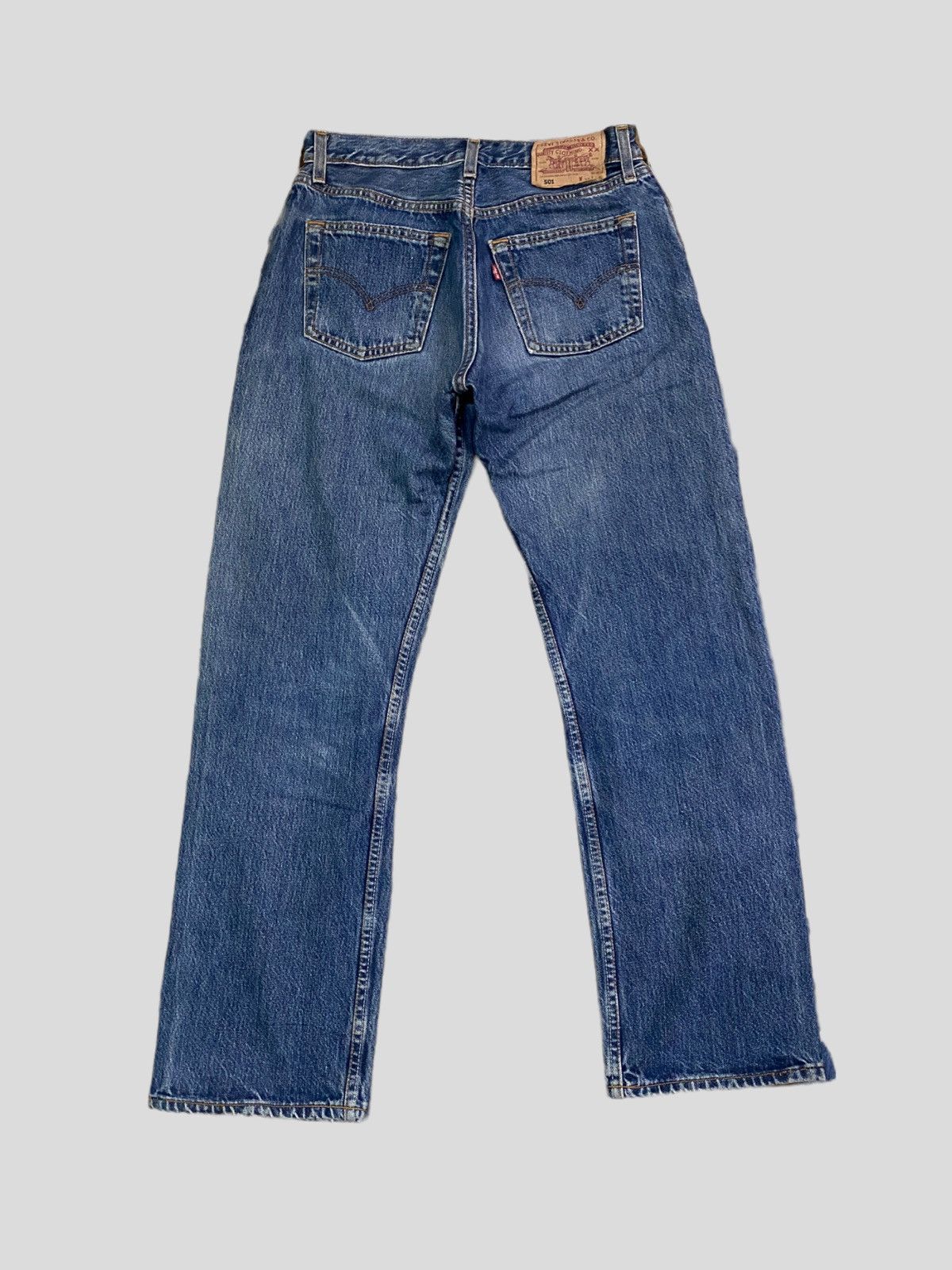 Levi's × Vintage Vintage LEVIS 501 Custom Camo Reconstructed Hybrid Denim Size US 28 / EU 44 - 2 Thumbnail