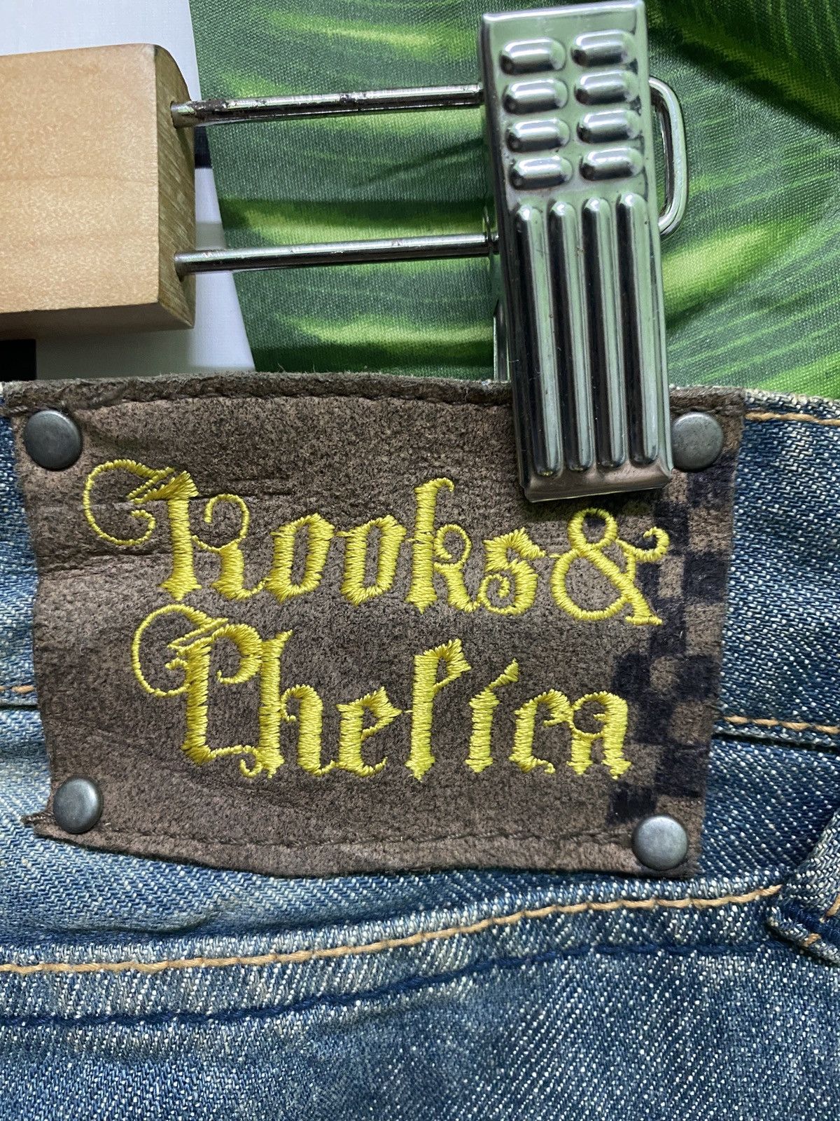 Designer × Disney × Japanese Brand Japan KOOK & CHELICA Mickey Mouse Design Low Rise Denim Size US 30 / EU 46 - 19 Thumbnail