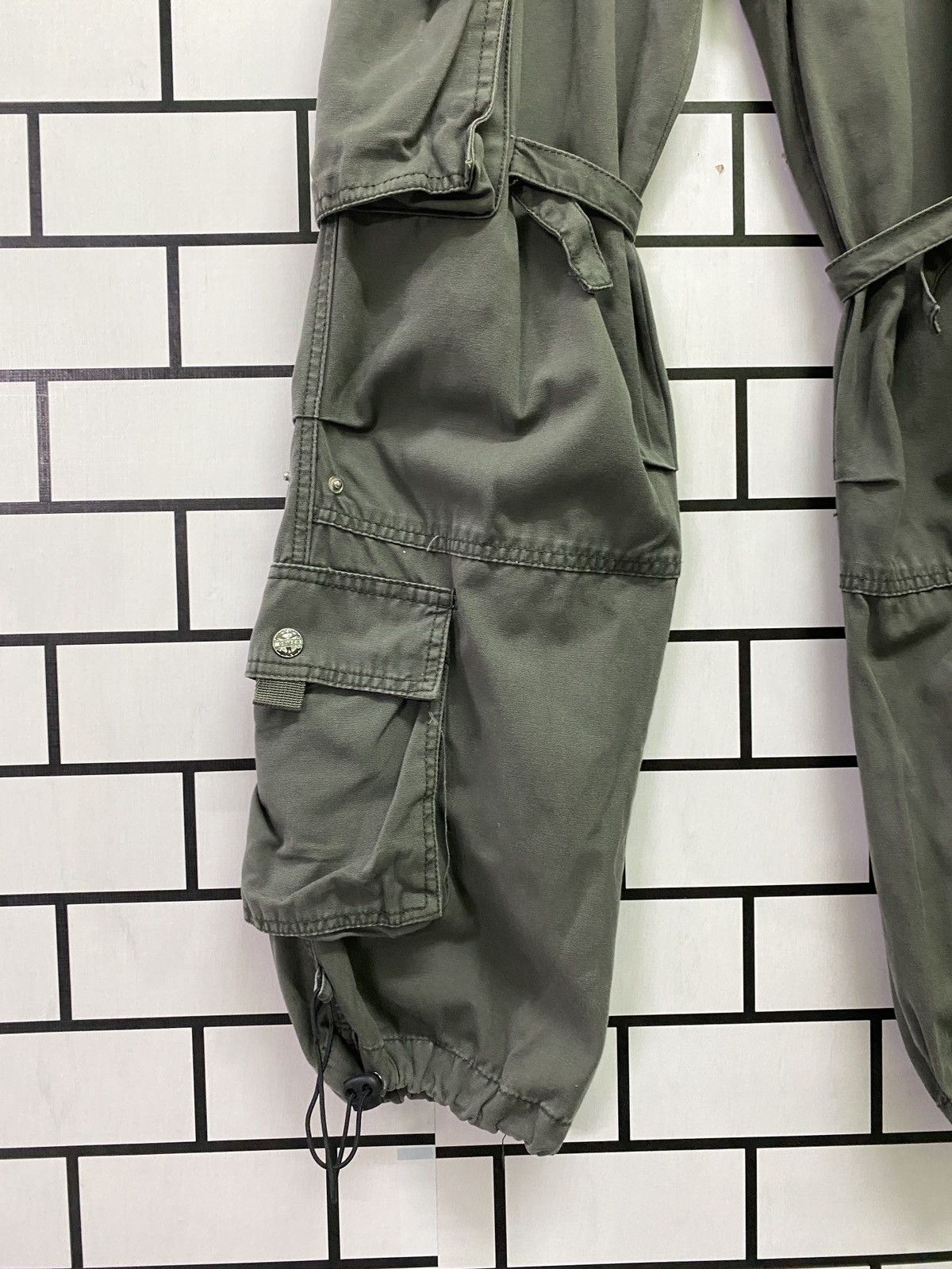 Japanese Brand DB,YZ JEANS Multipocket Bondage Parachute Pant Size US 27 - 4 Thumbnail