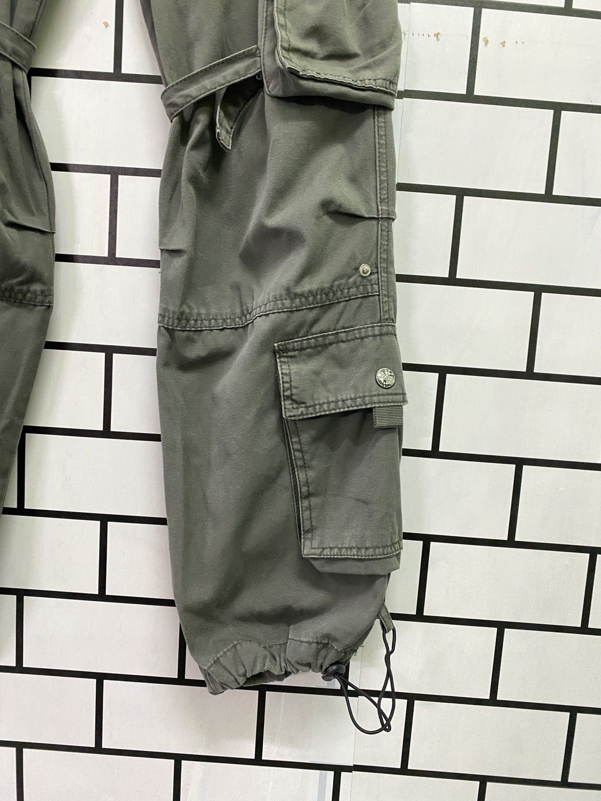 Japanese Brand DB,YZ JEANS Multipocket Bondage Parachute Pant Size US 27 - 5 Thumbnail