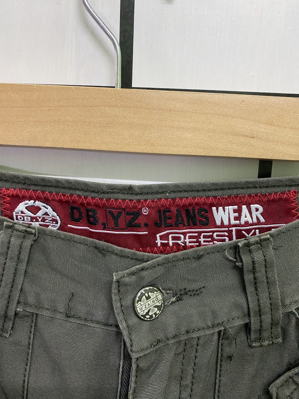 Japanese Brand DB,YZ JEANS Multipocket Bondage Parachute Pant Size US 27 - 13 Thumbnail