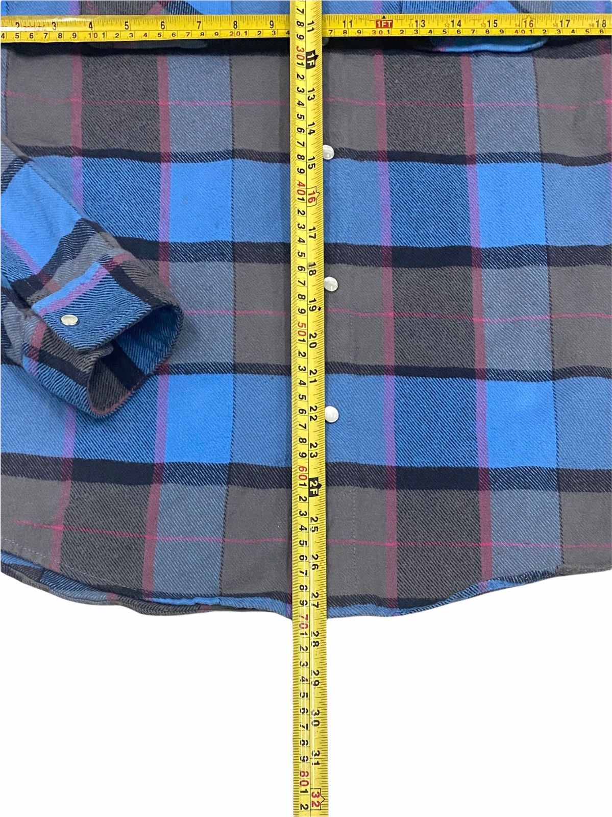 Flannel × Quicksilver QUICKSILVER CHECK MOUNT BLUE LONG SLEEVES FLANNEL SHIRTS Size US S / EU 44-46 / 1 - 17 Thumbnail