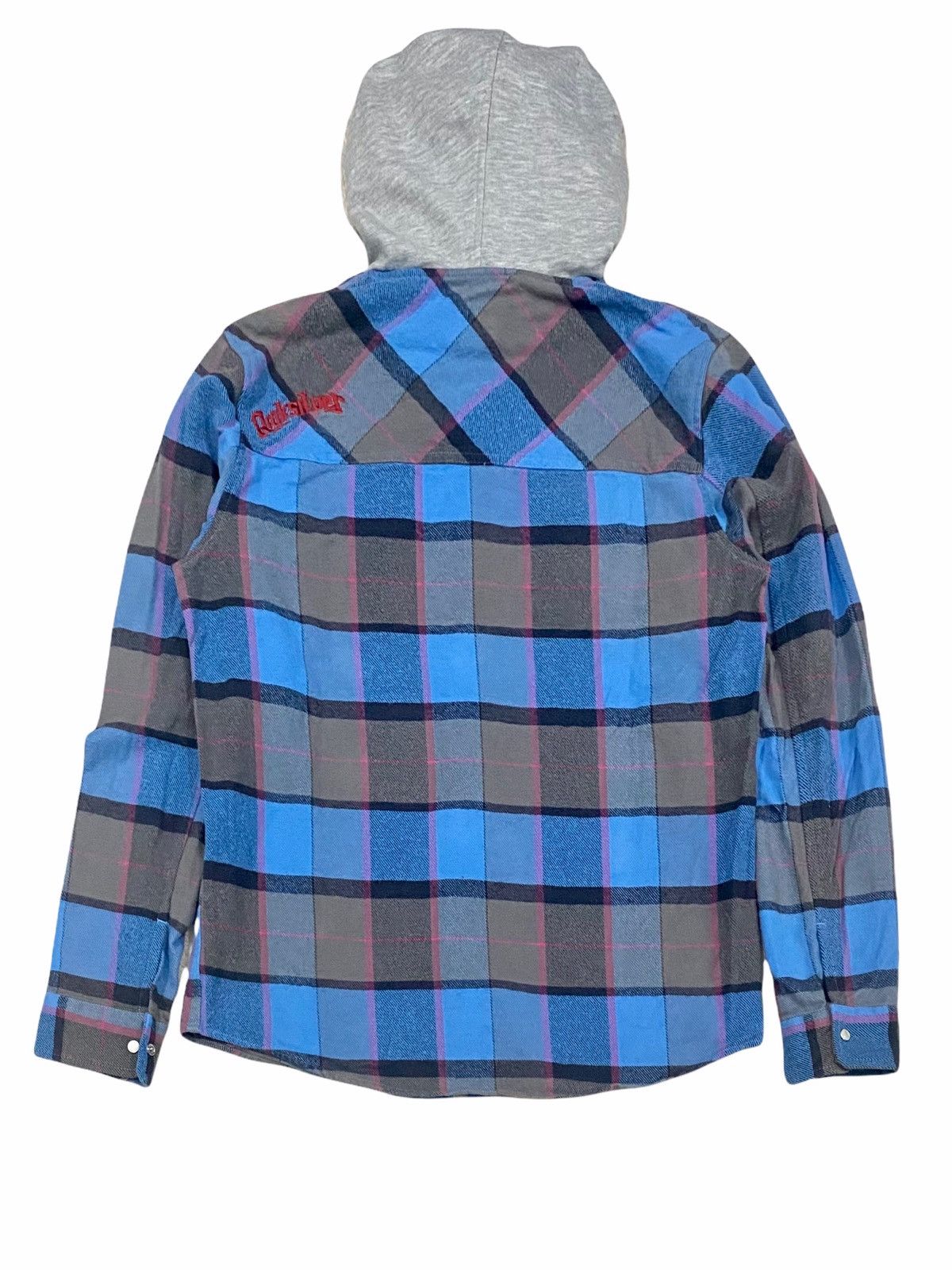 Flannel × Quicksilver QUICKSILVER CHECK MOUNT BLUE LONG SLEEVES FLANNEL SHIRTS Size US S / EU 44-46 / 1 - 2 Thumbnail