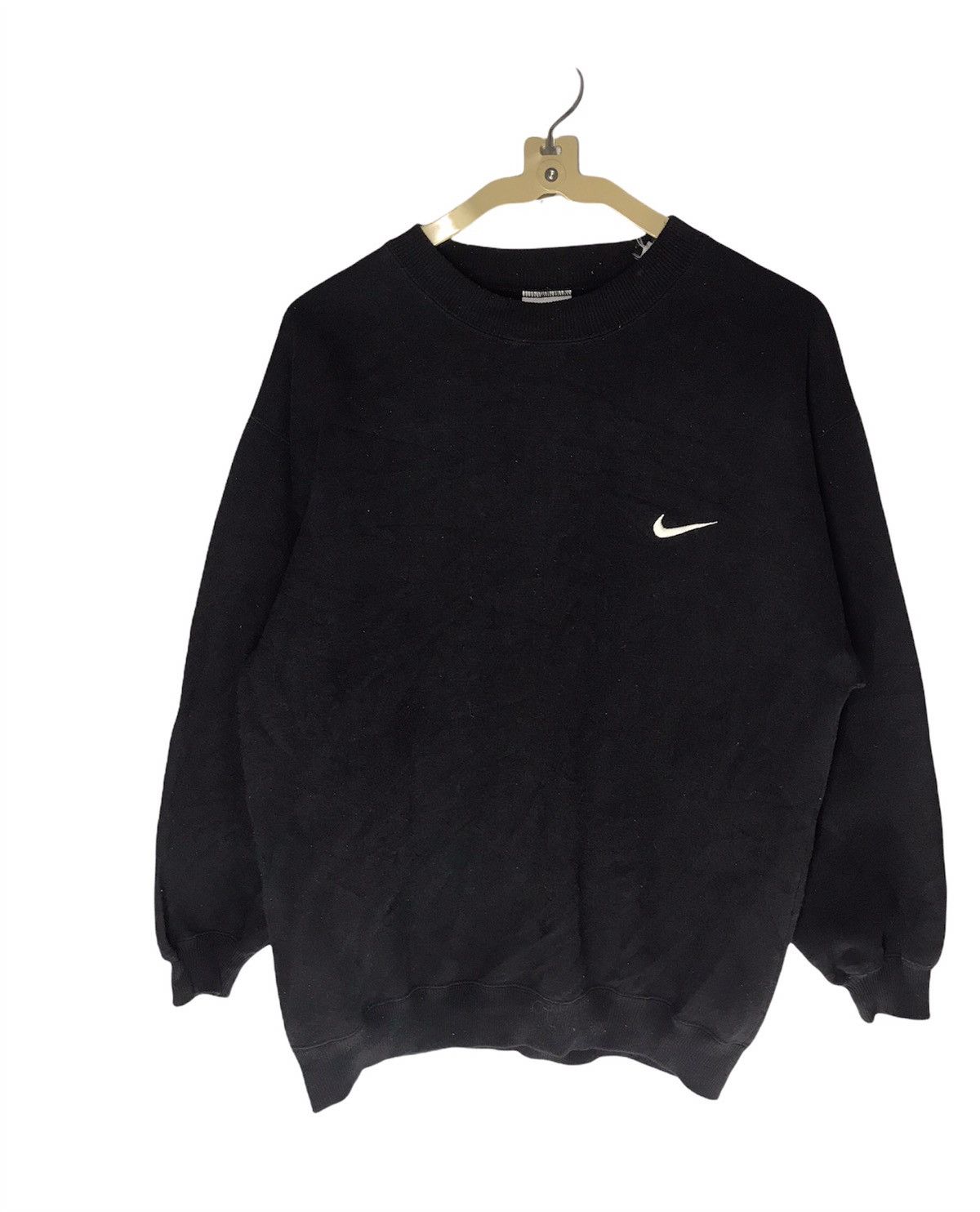 Nike × Vintage Vintage nike small embroidered swoosh crewneck sweatshirt Size US M / EU 48-50 / 2 - 1 Thumbnail