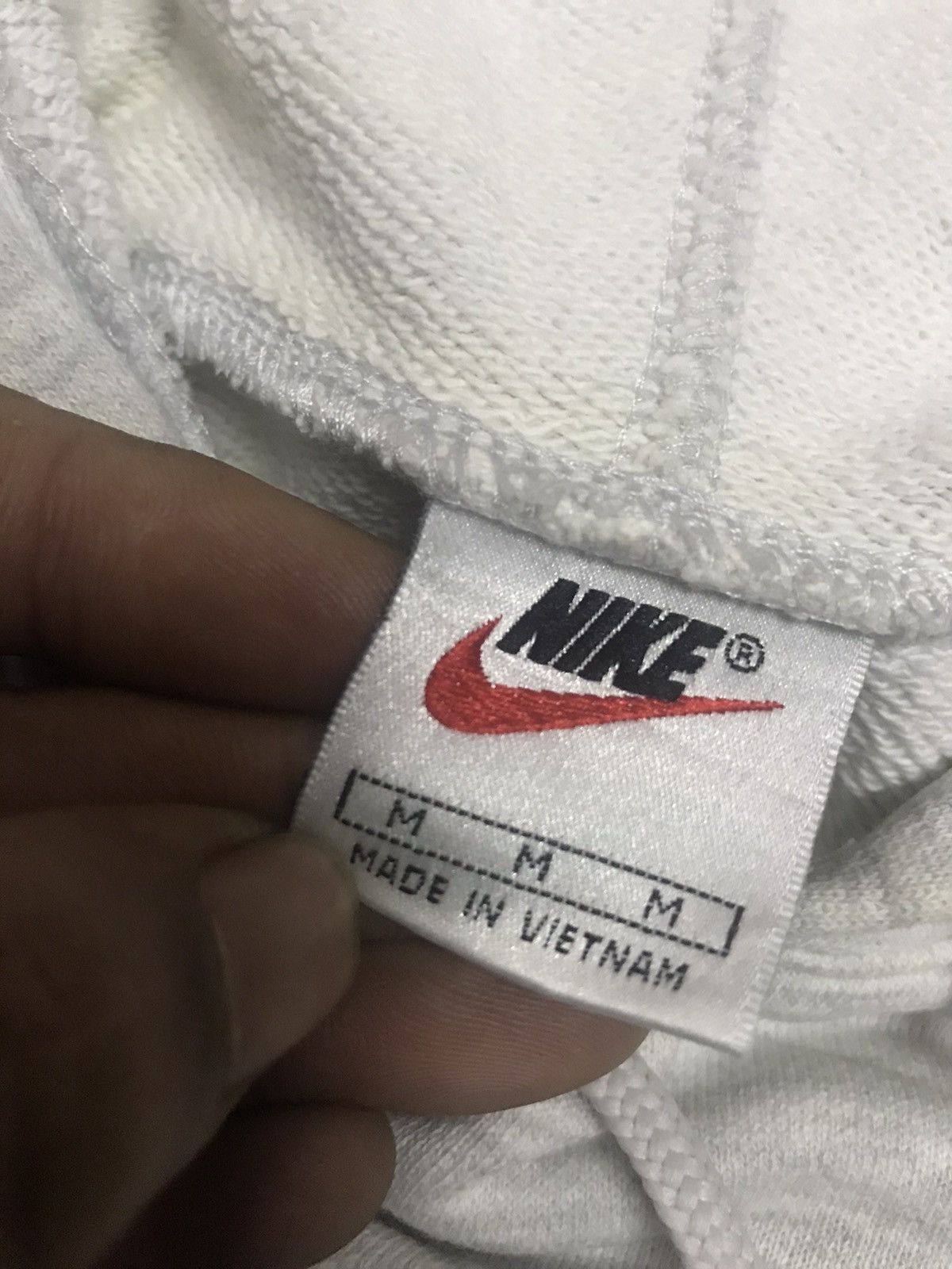 Nike × Vintage Vintage nike small logo hoodie pullover Size US M / EU 48-50 / 2 - 3 Thumbnail