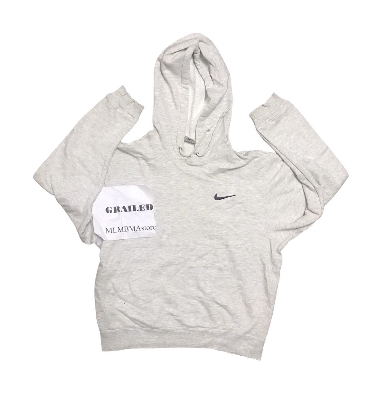 Nike × Vintage Vintage nike small logo hoodie pullover Size US M / EU 48-50 / 2 - 1 Thumbnail