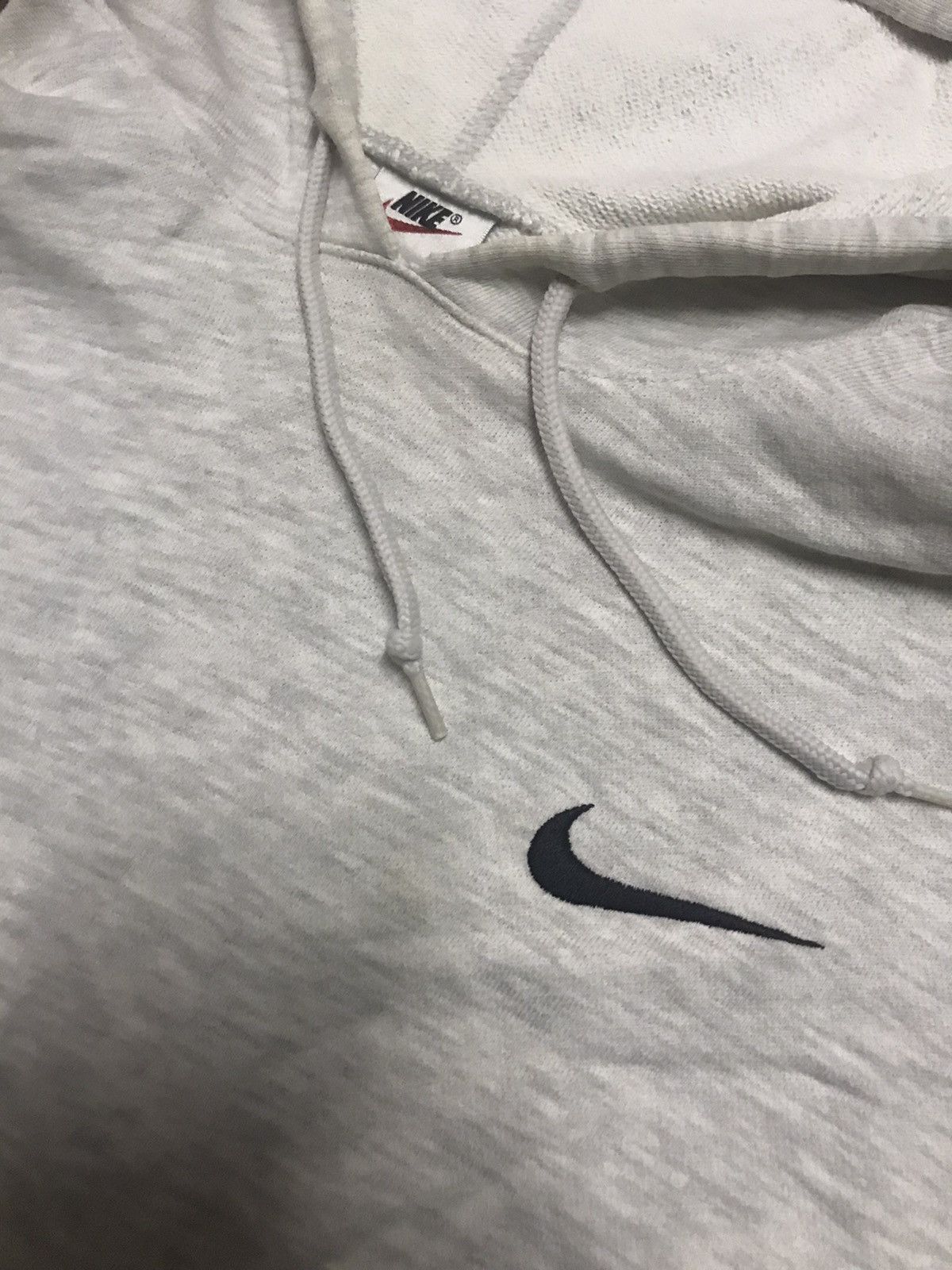 Nike × Vintage Vintage nike small logo hoodie pullover Size US M / EU 48-50 / 2 - 7 Thumbnail