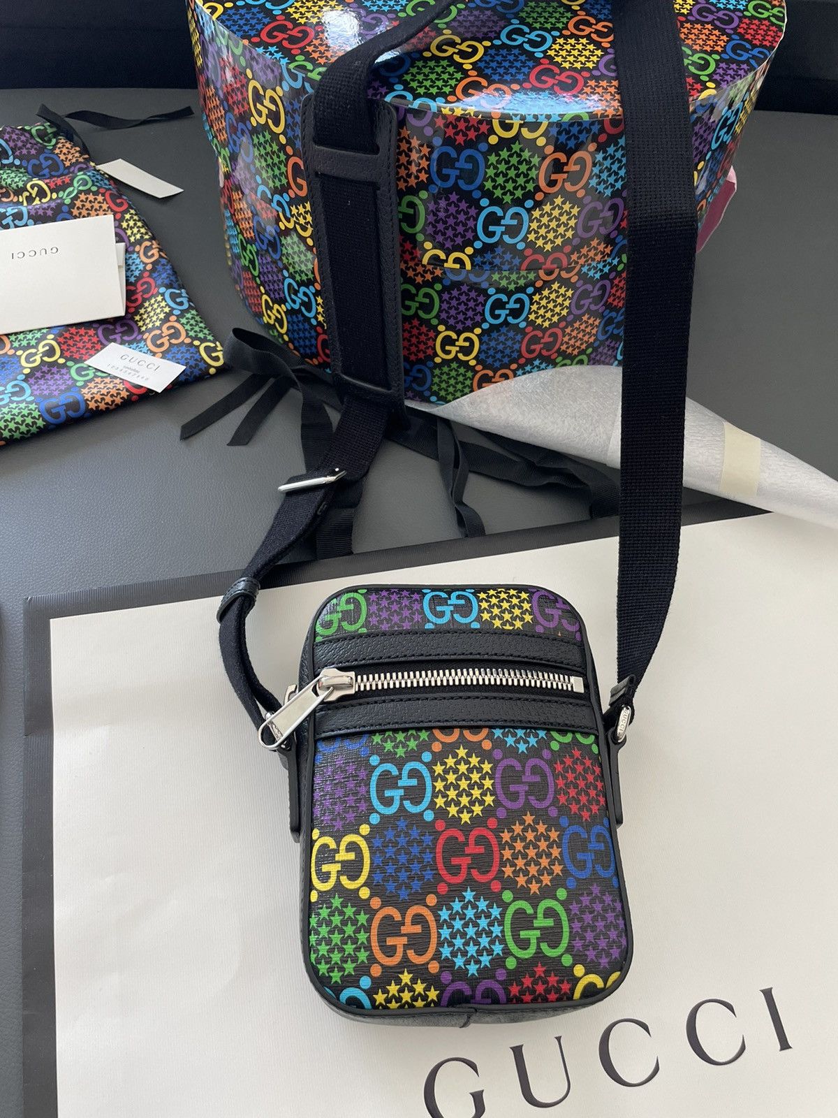 Gucci Brand NEW Rare Super Runway Limited Edition Psychedel Bag Size ONE SIZE - 25 Thumbnail