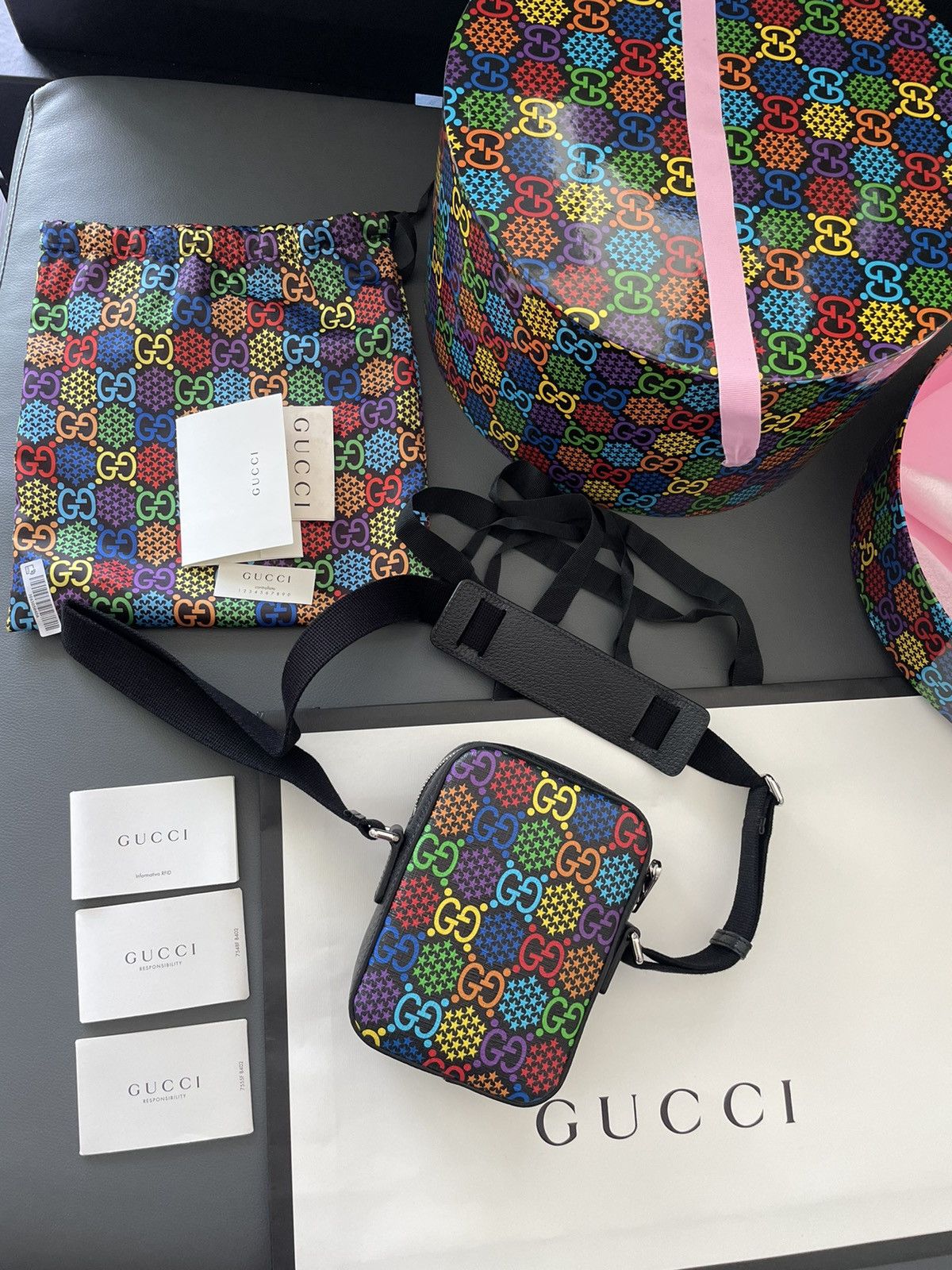 Gucci Brand NEW Rare Super Runway Limited Edition Psychedel Bag Size ONE SIZE - 2 Thumbnail